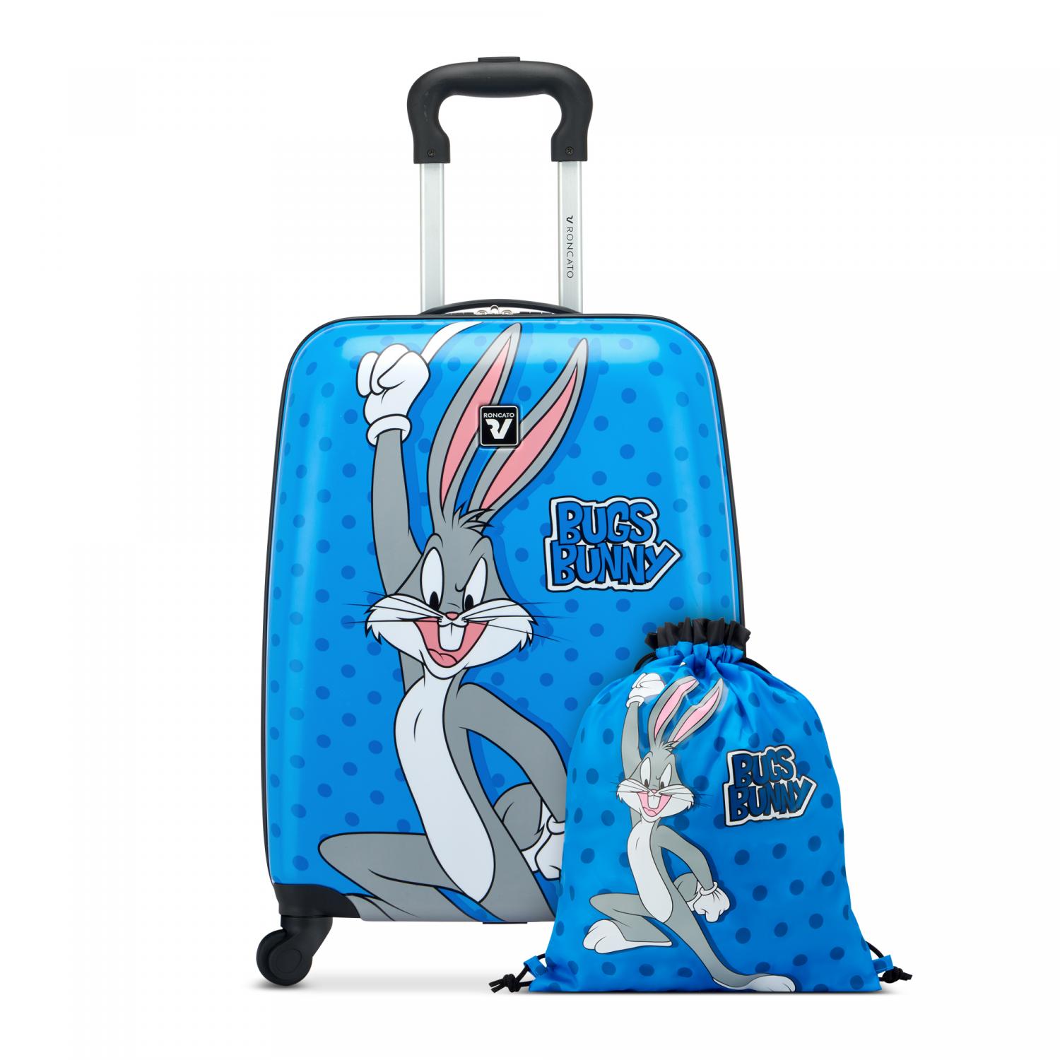 Looney Tunes Travel Set (l) Cm. 50x36x22 | 42x31x13 Bugs Bunny