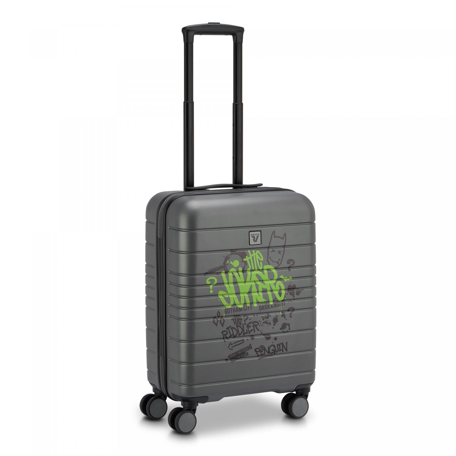 Roncato Dc Comics Trolley Bagaglio A Mano 55x40x20 Cm - Joker
