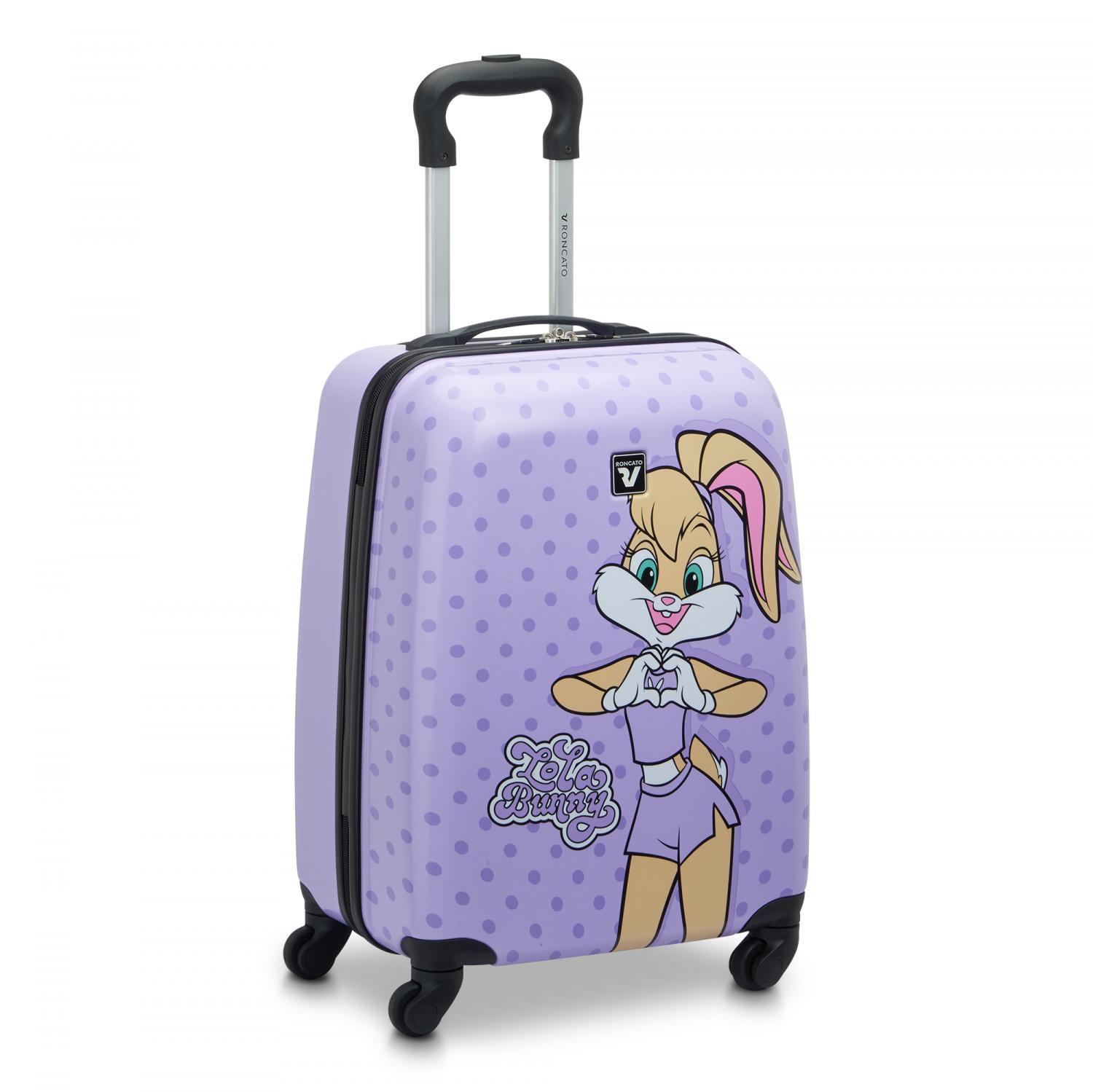 Roncato Looney Tunes Dlx Trolley Bagaglio A Mano 50x36x22 Cm - Lola Bunny