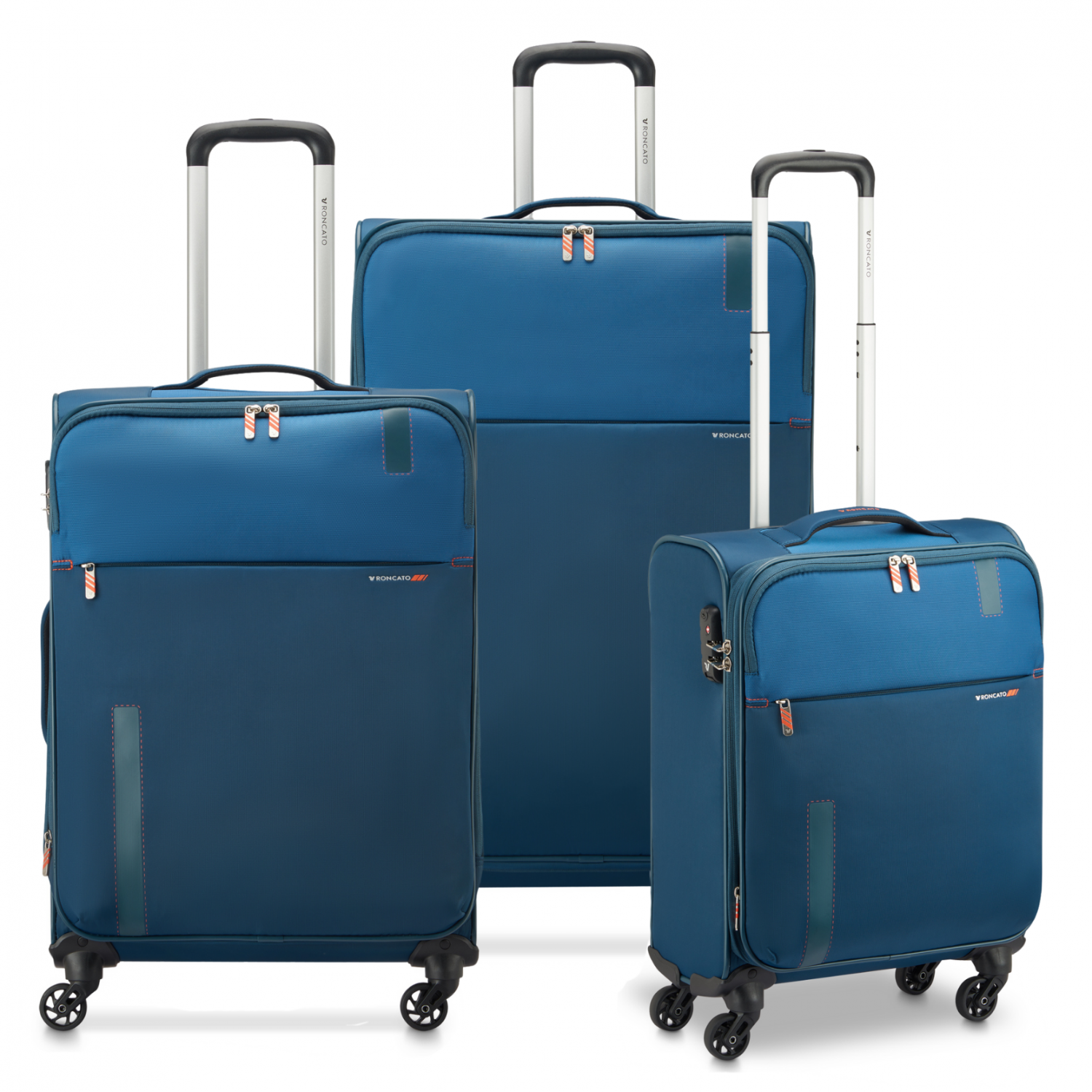SPEED SET VALIGIE (Grande, Medio, Cabina) - Blu
