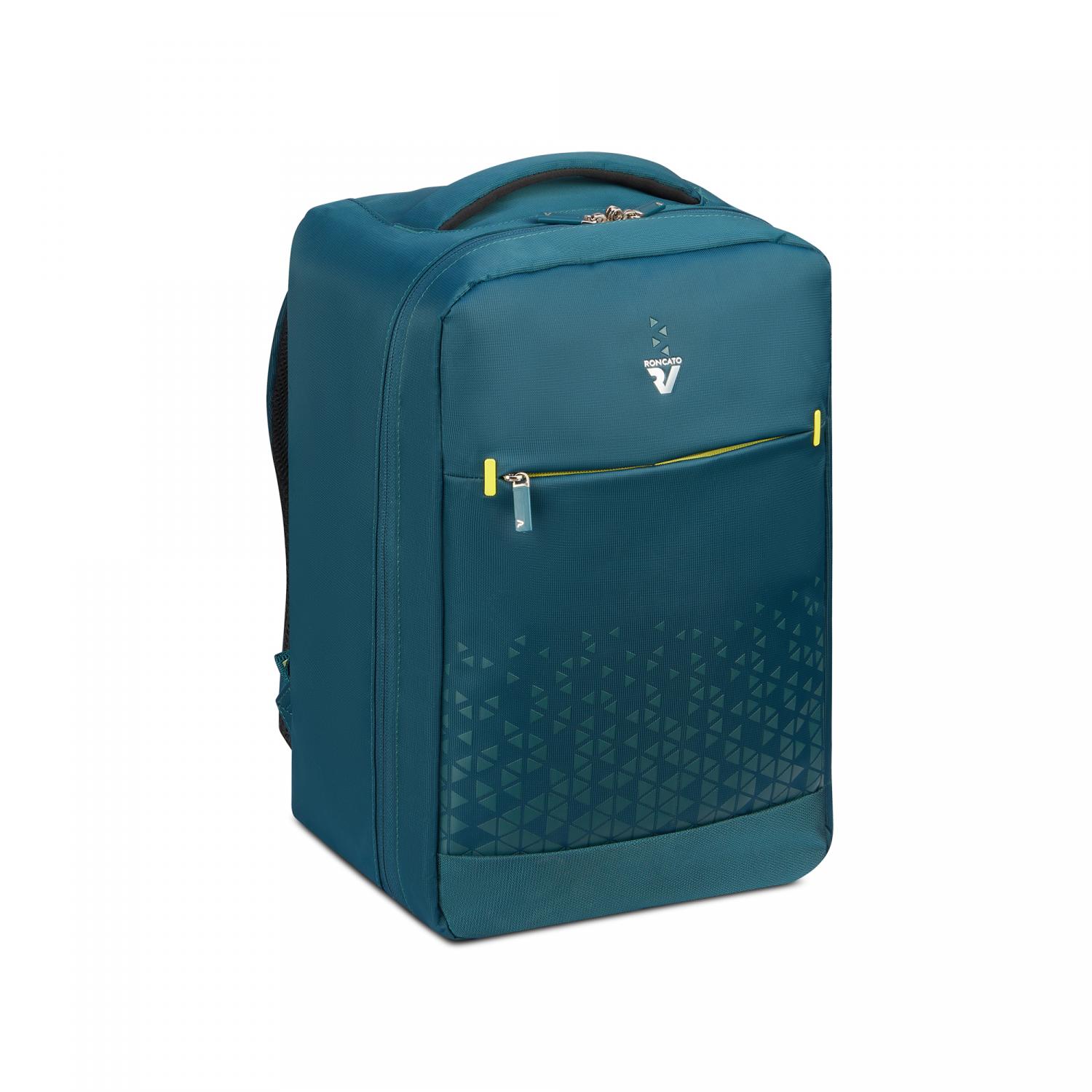 Roncato Crosslite Ryanair Zaino Da Viaggio 40x20x25 Cm - Verde Bottiglia