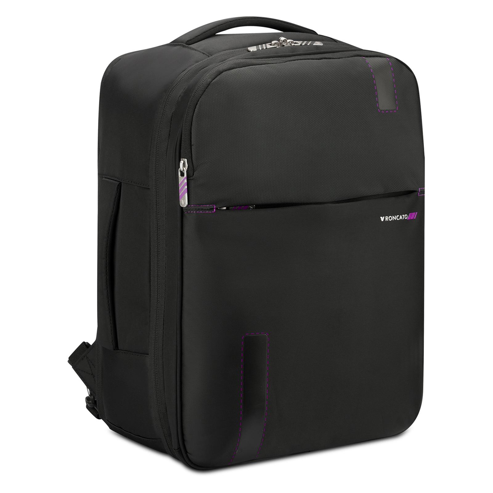 SPEED Wizzair Mochila viaje 40x30x20 cm - Noir/Ciclamen