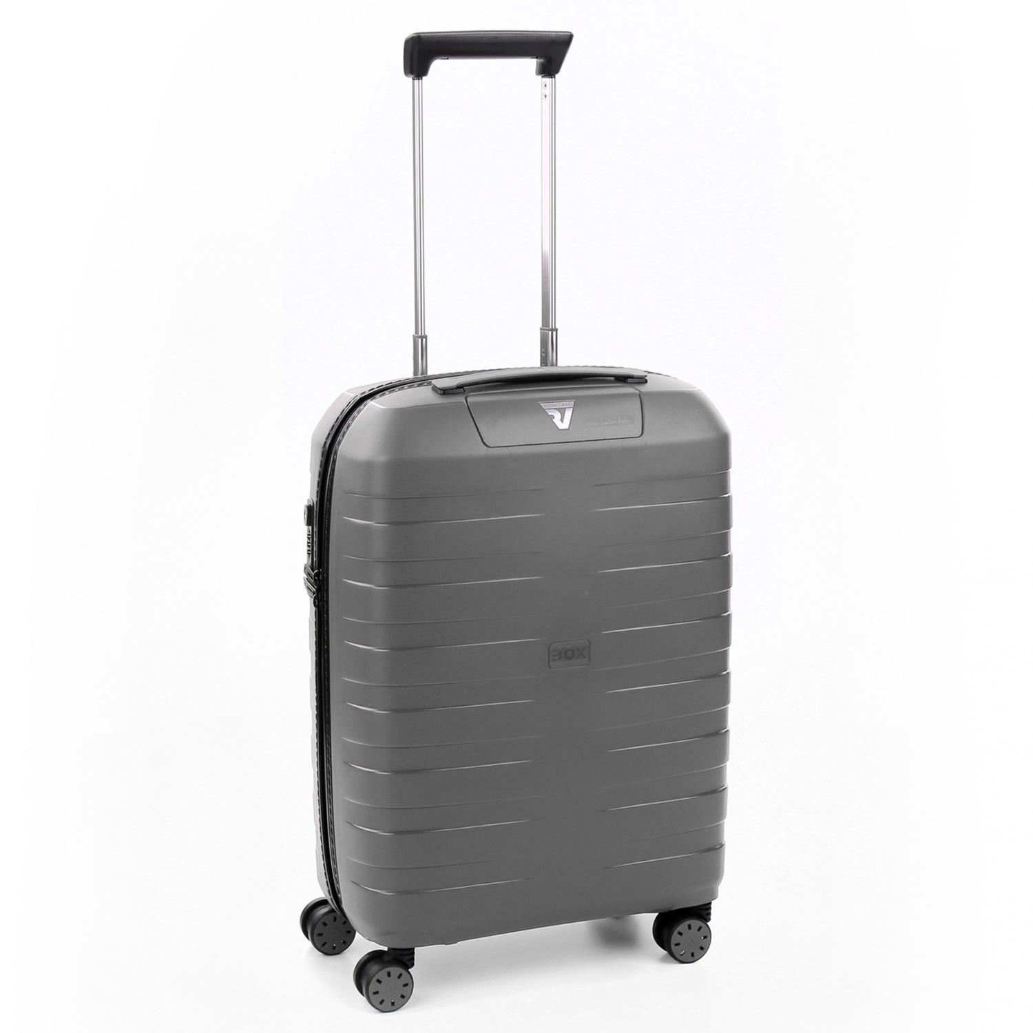 BOX 4.0 Trolley bagaglio a mano 55x40x20/23 cm Espandibile - Piombo