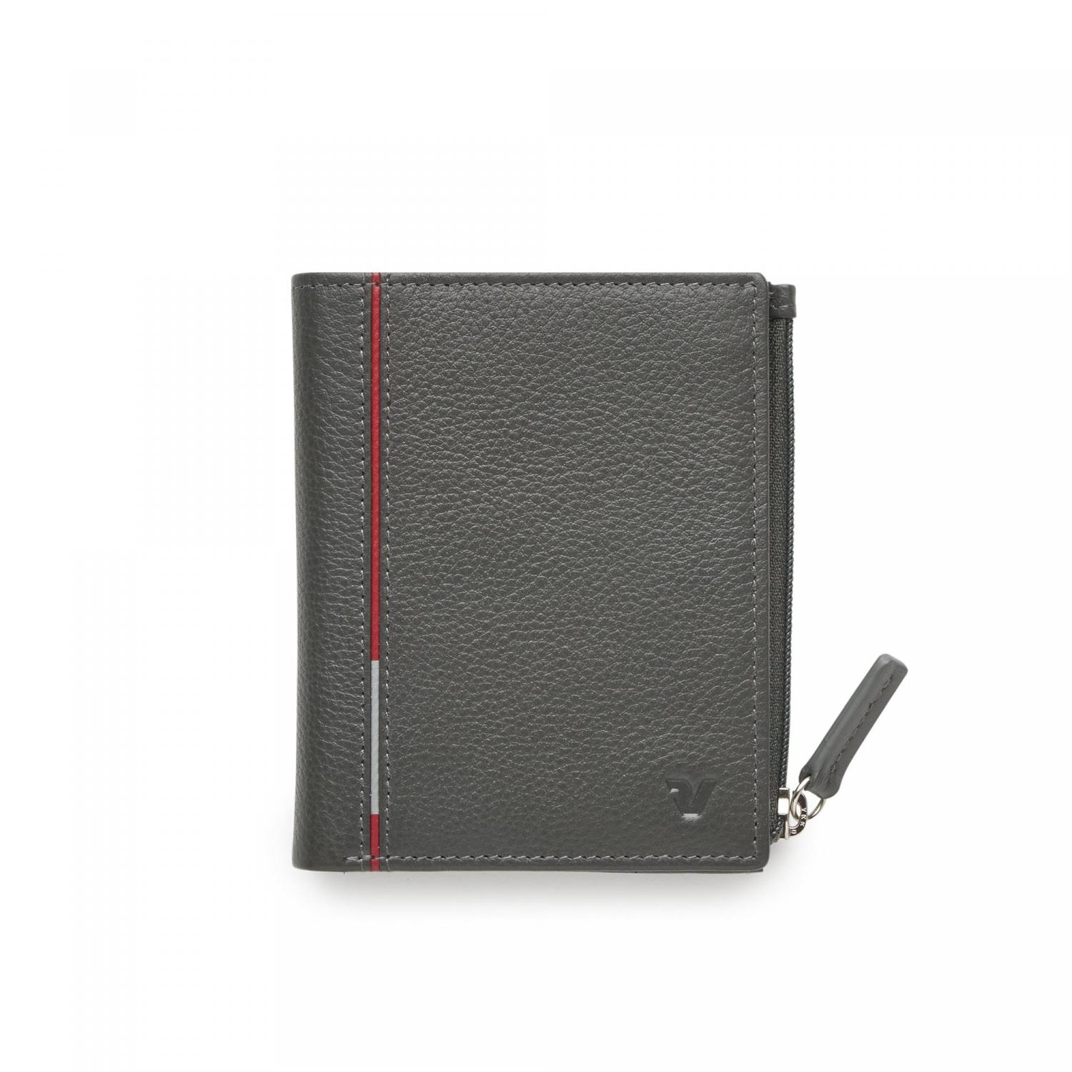 PE-BOSTON Cartera de hombre 9x11x1 cm - Antracita