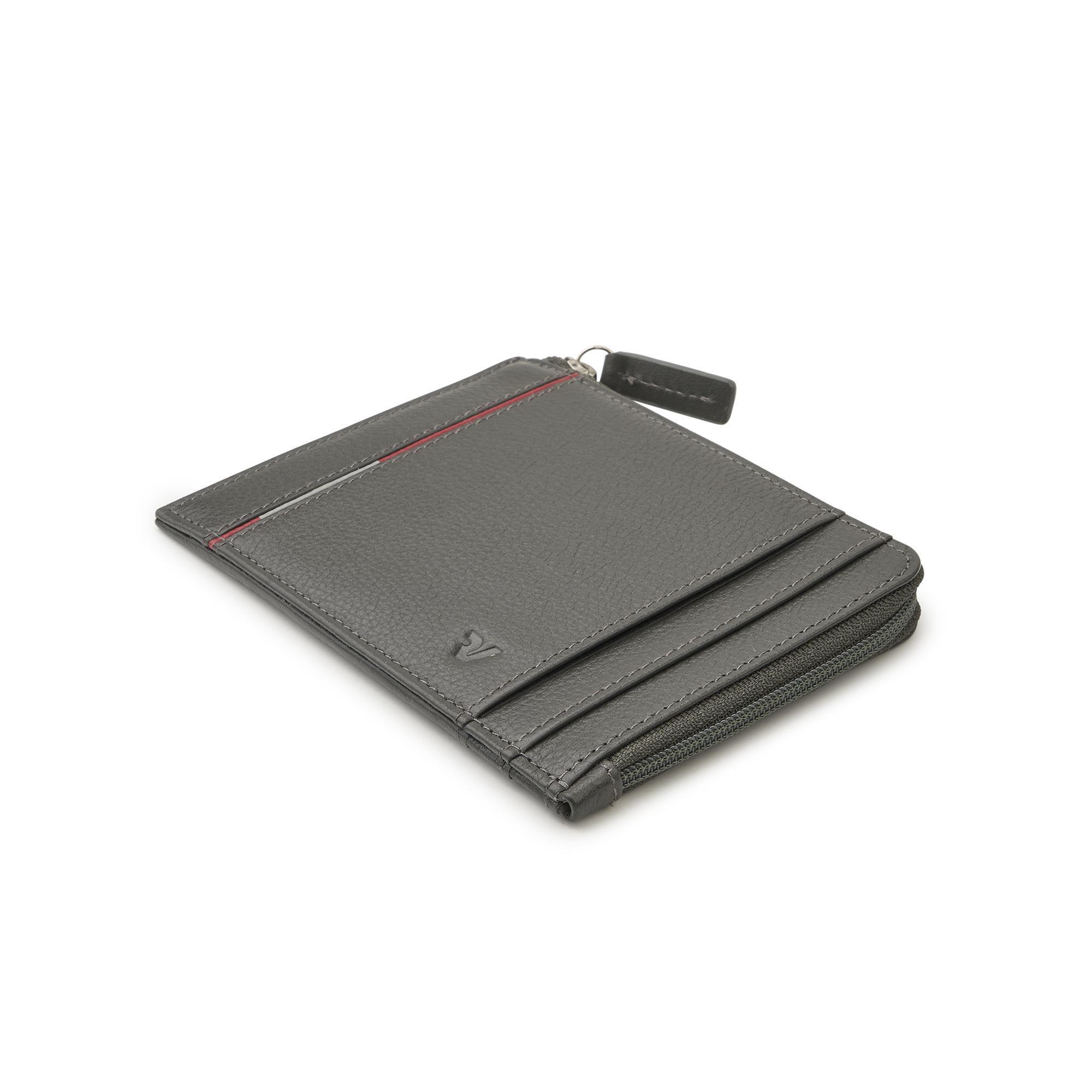 PE-BOSTON Porte-cartes 12.5x9x0.5 cm - Anthracite