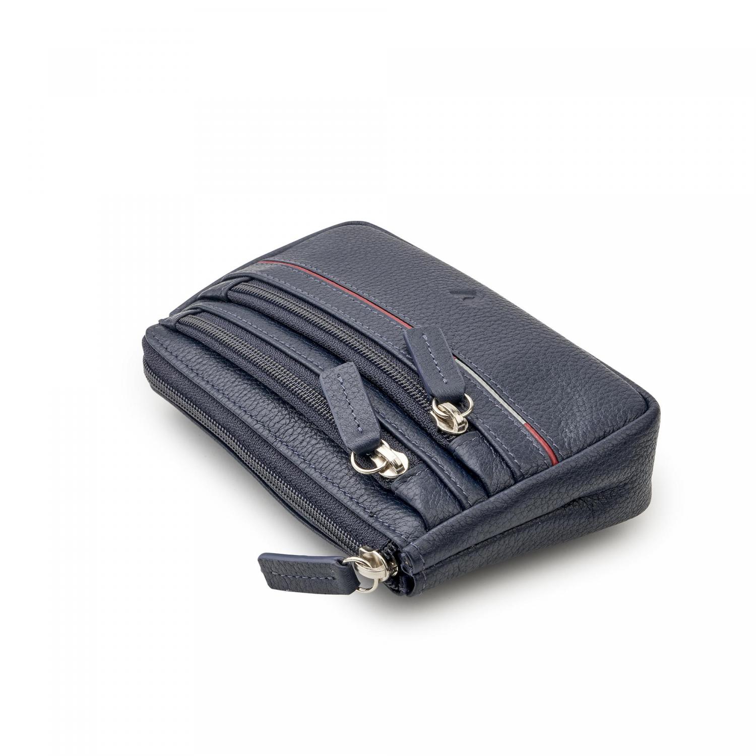 PE-BOSTON Llavero 6.5x13x1.5 cm - Azul Navy