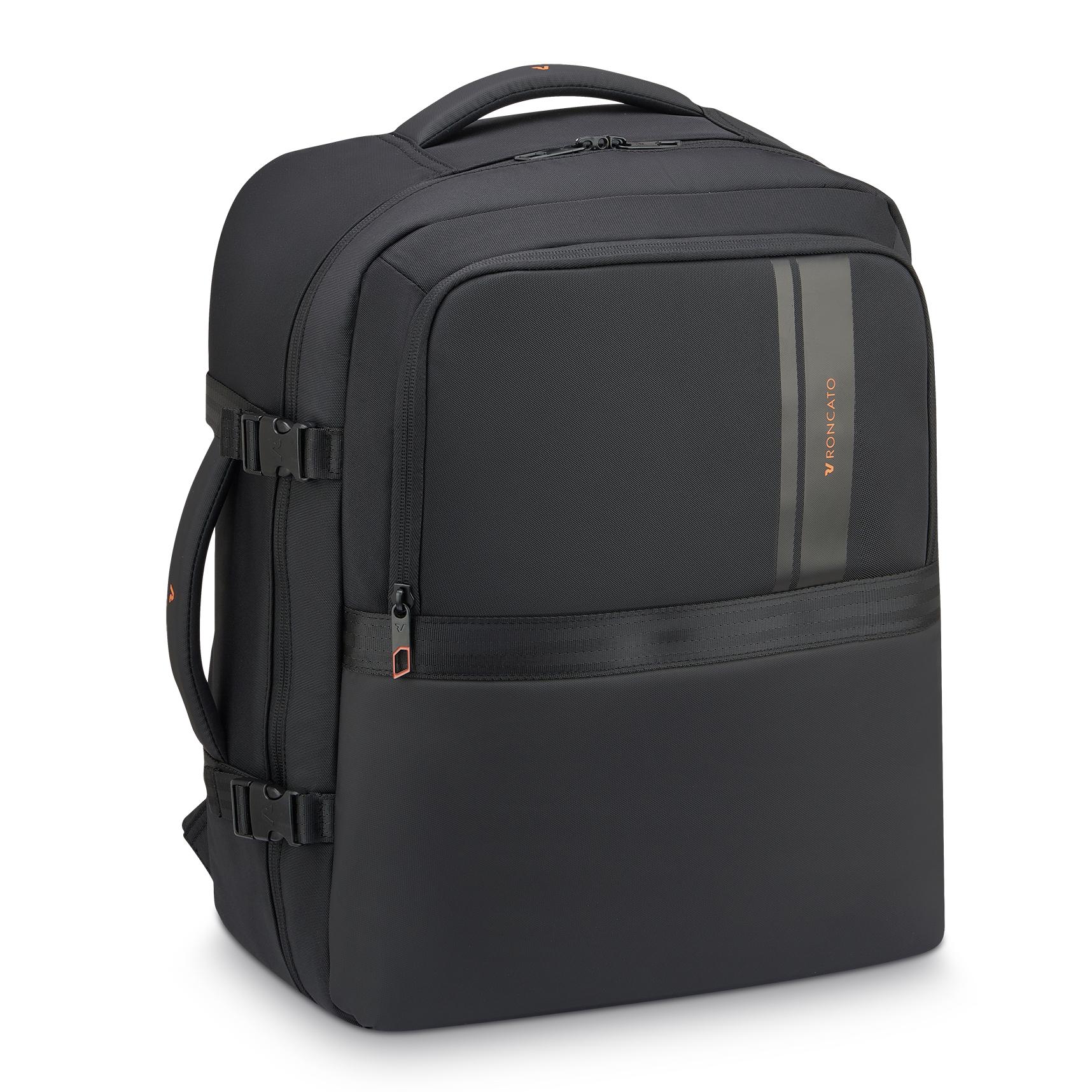 Travel Backpack Metropolitan Travel Cm. 45x36x20 Black | RV Roncato IE