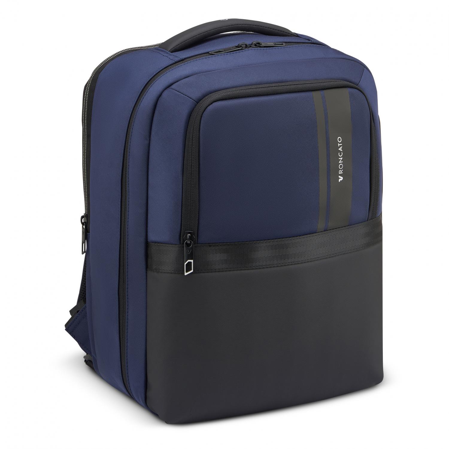 METROPOLITAN TRAVEL Vueling Zaino da viaggio con sistema di chiusura TSA -  40x30x20 cm - Blu Notte