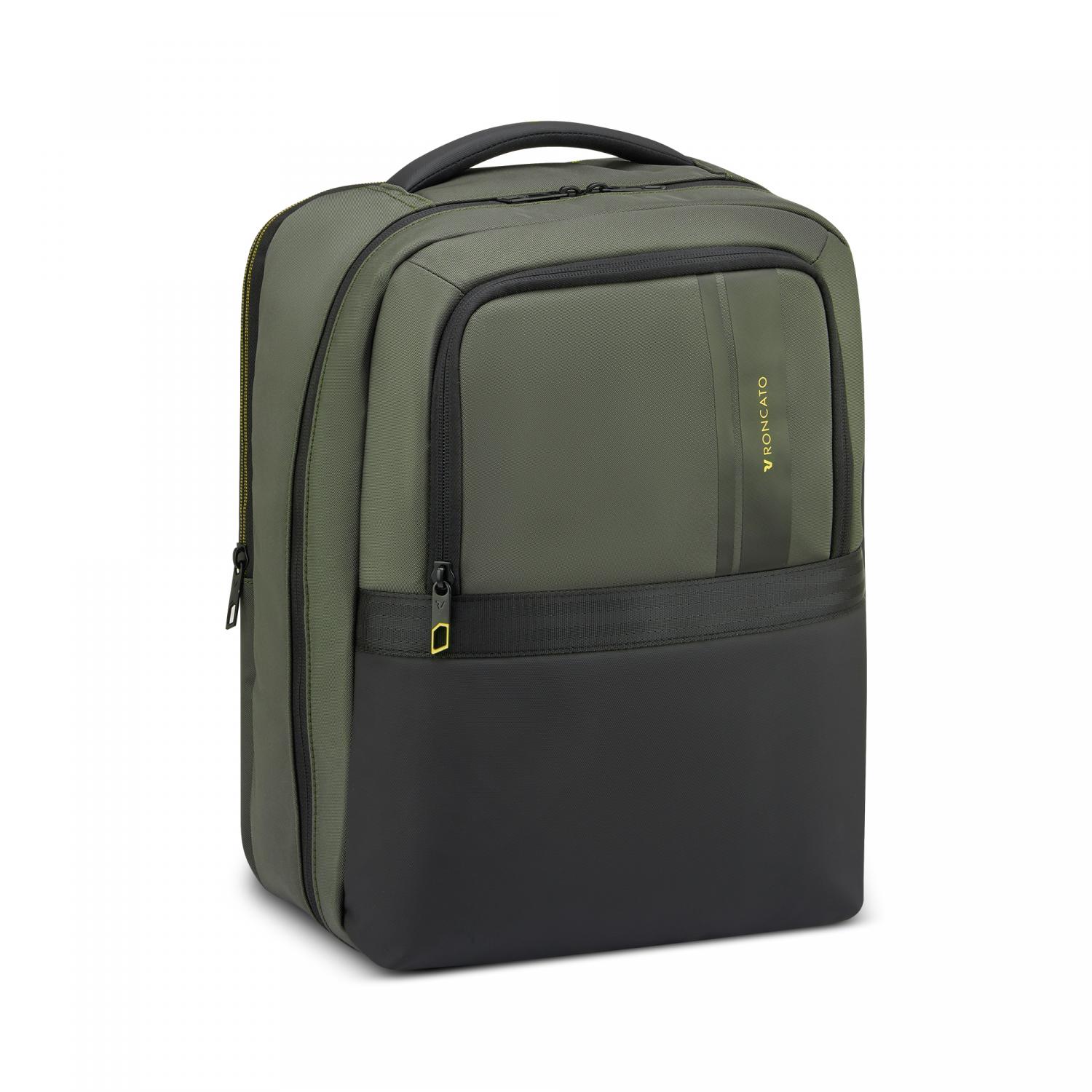 Roncato Metropolitan Travel Vueling Reiserucksack Mit Tsa-schließsystem - 40x30x20 Cm - Militärgrün