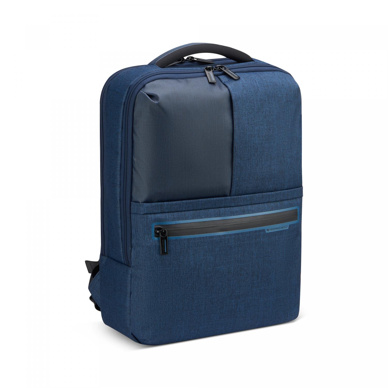 Roncato Trial S Zaino Da Lavoro Porta Pc 15.6 - 44x32x14 Cm - Blu Notte