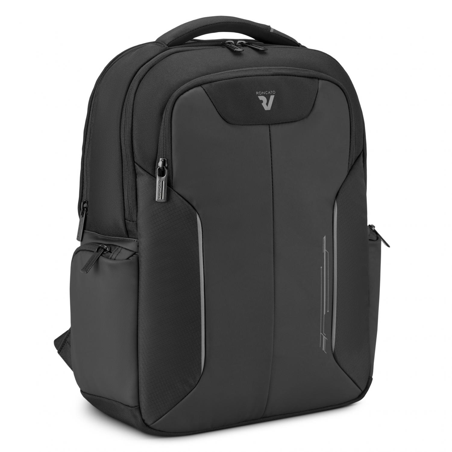 INTERFACE Zaino da lavoro porta PC 15.6 -  43x35x17 cm - Nero