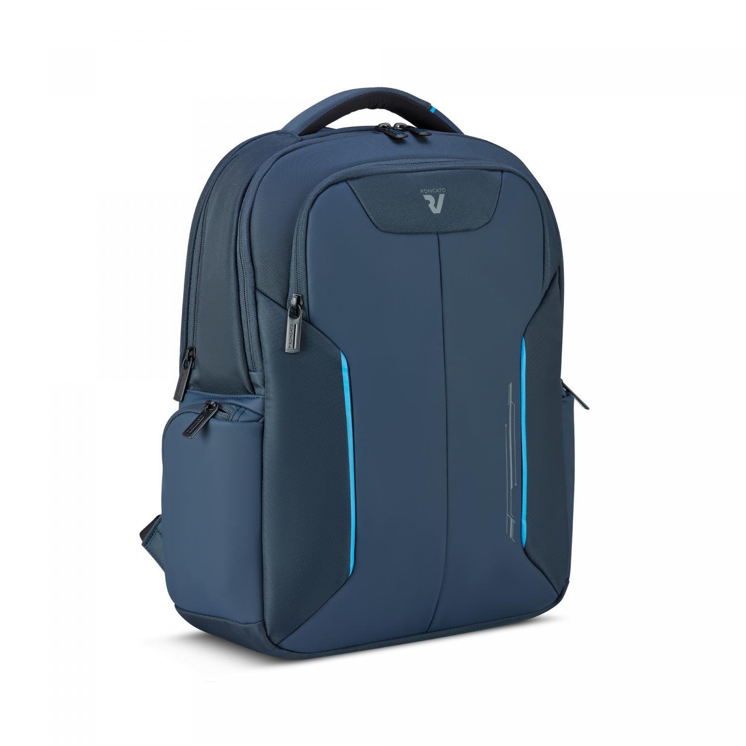 Roncato Interface Zaino Da Lavoro Porta Pc 15.6 - 43x35x17 Cm - Blu Notte
