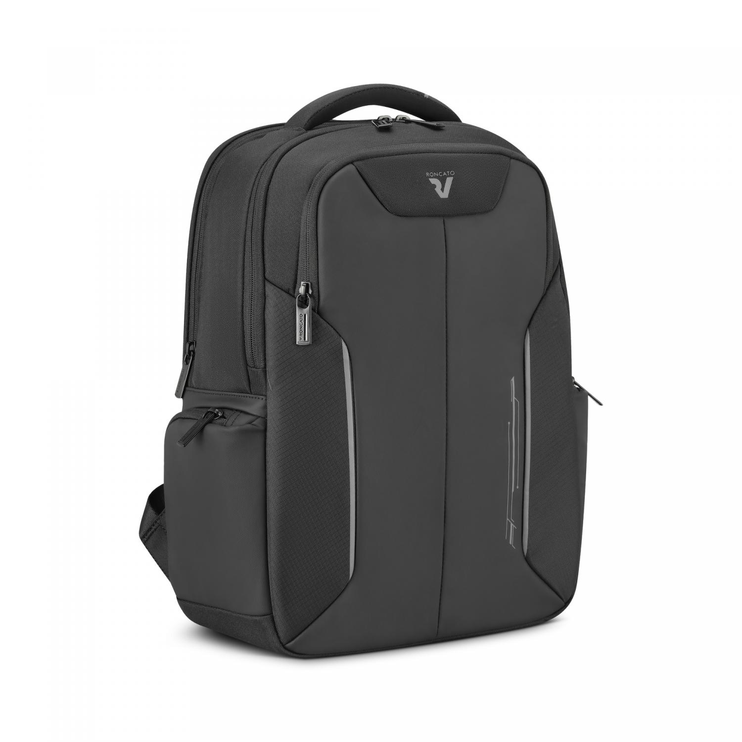 Roncato Interface Zaino Da Lavoro Porta Pc 14 - 40.5x33x15 Cm - Nero