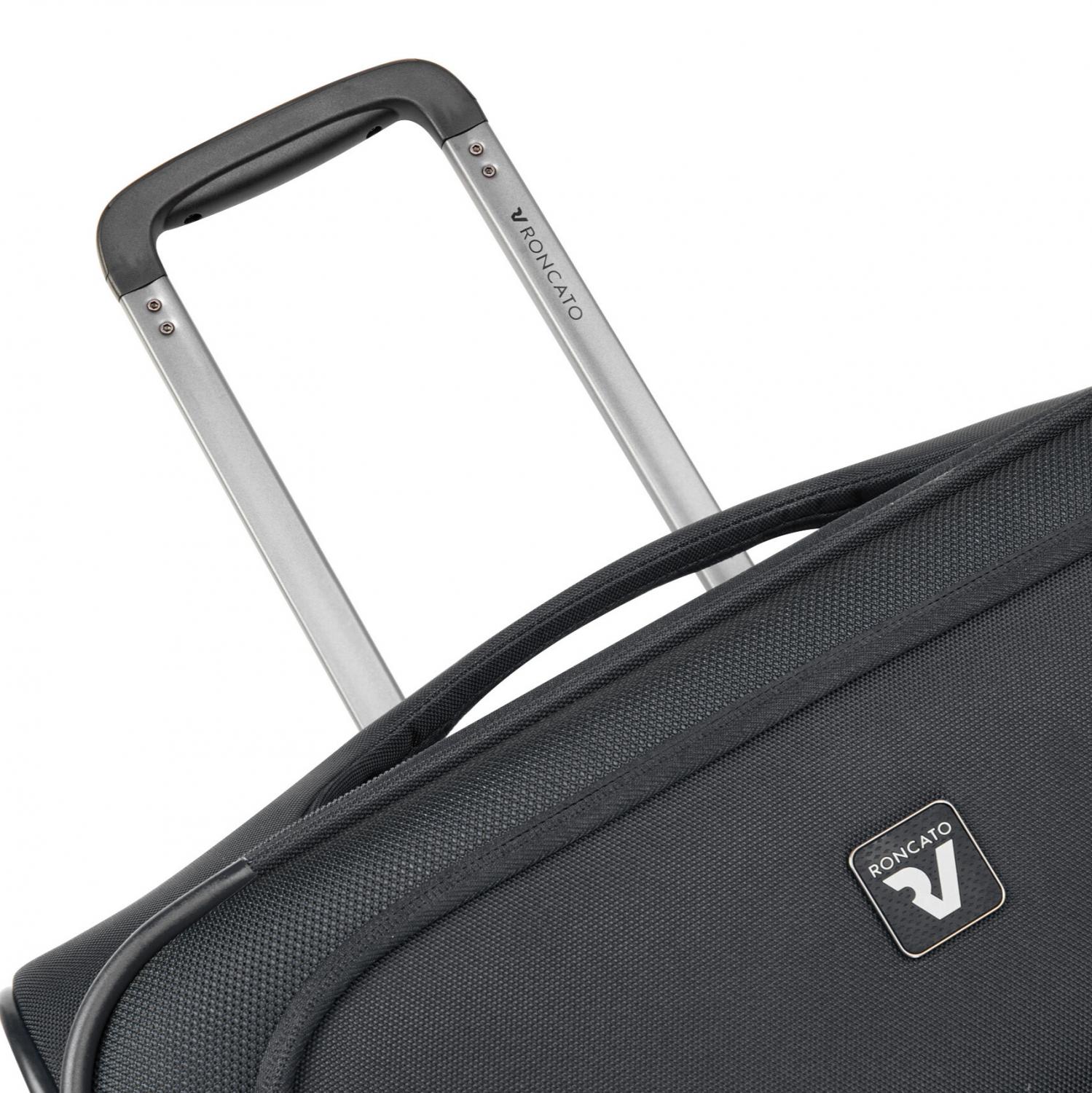 Roncato Gateway Trolley Bagaglio A Mano 55x40x20/23 Cm Espandibile - Nero