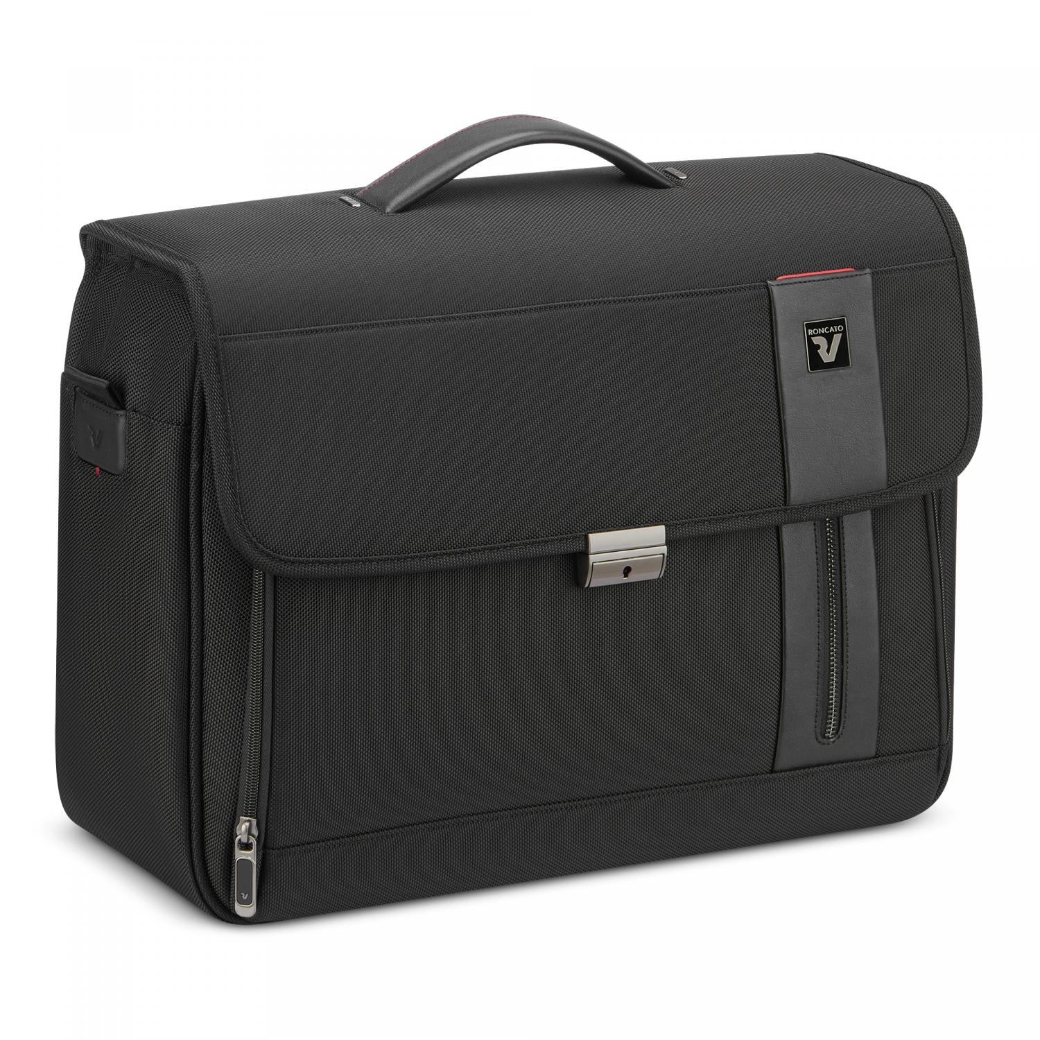 Roncato Cambridge Borsa Porta Computer Porta Pc 15.6 - 32x43x16 Cm - Nero