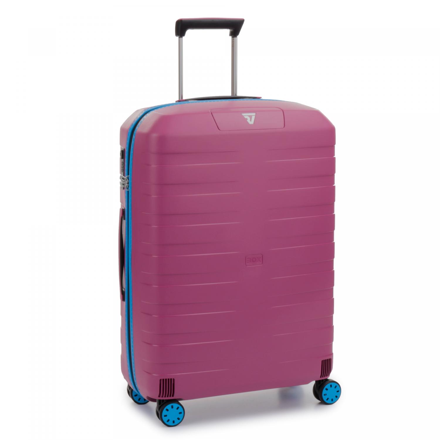 Roncato Box Trolley Medio 69 Cm - Orchidea Zaffiro