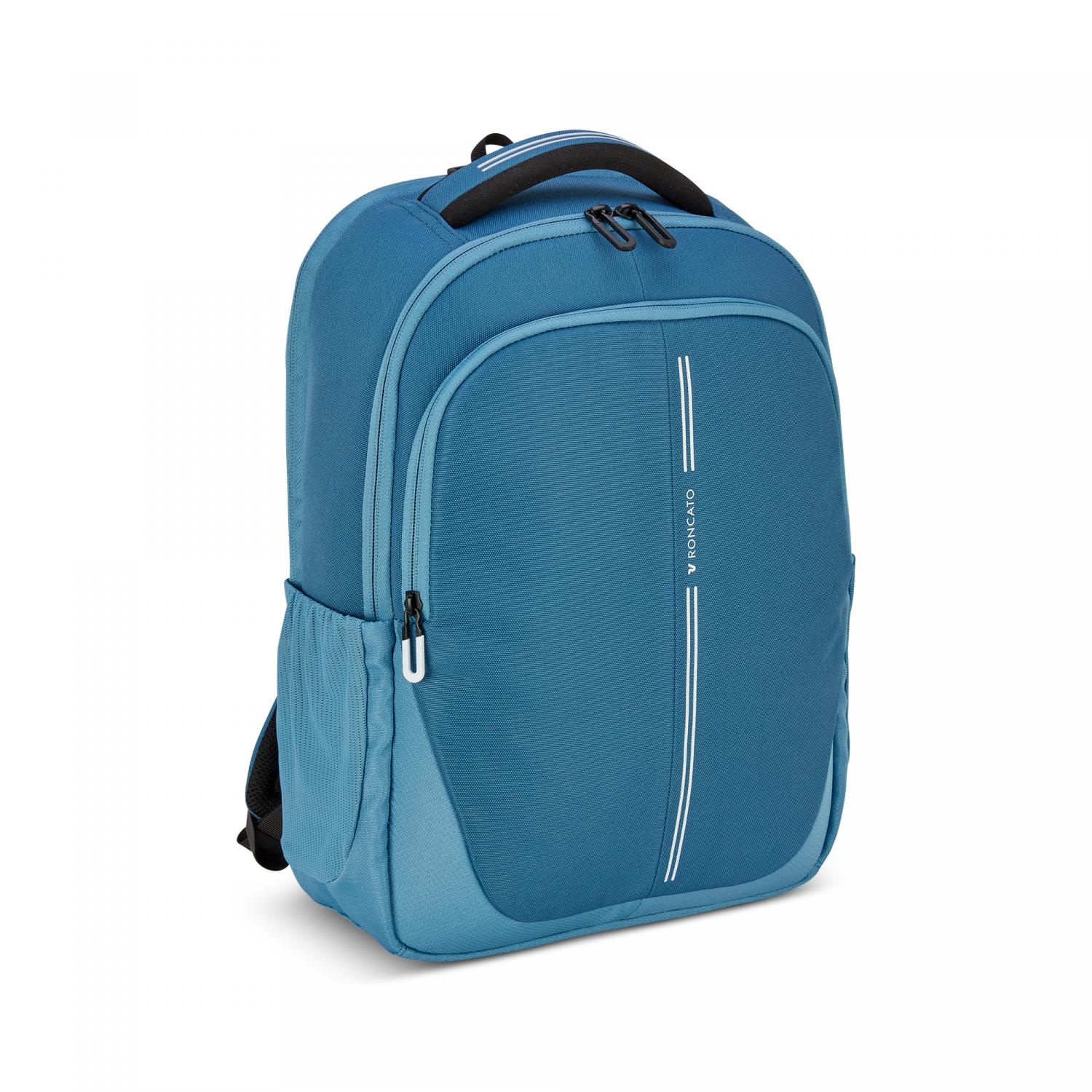 Roncato K2 Zaino Da Lavoro Porta Pc 15.6 - 41x29x14 Cm - Denim