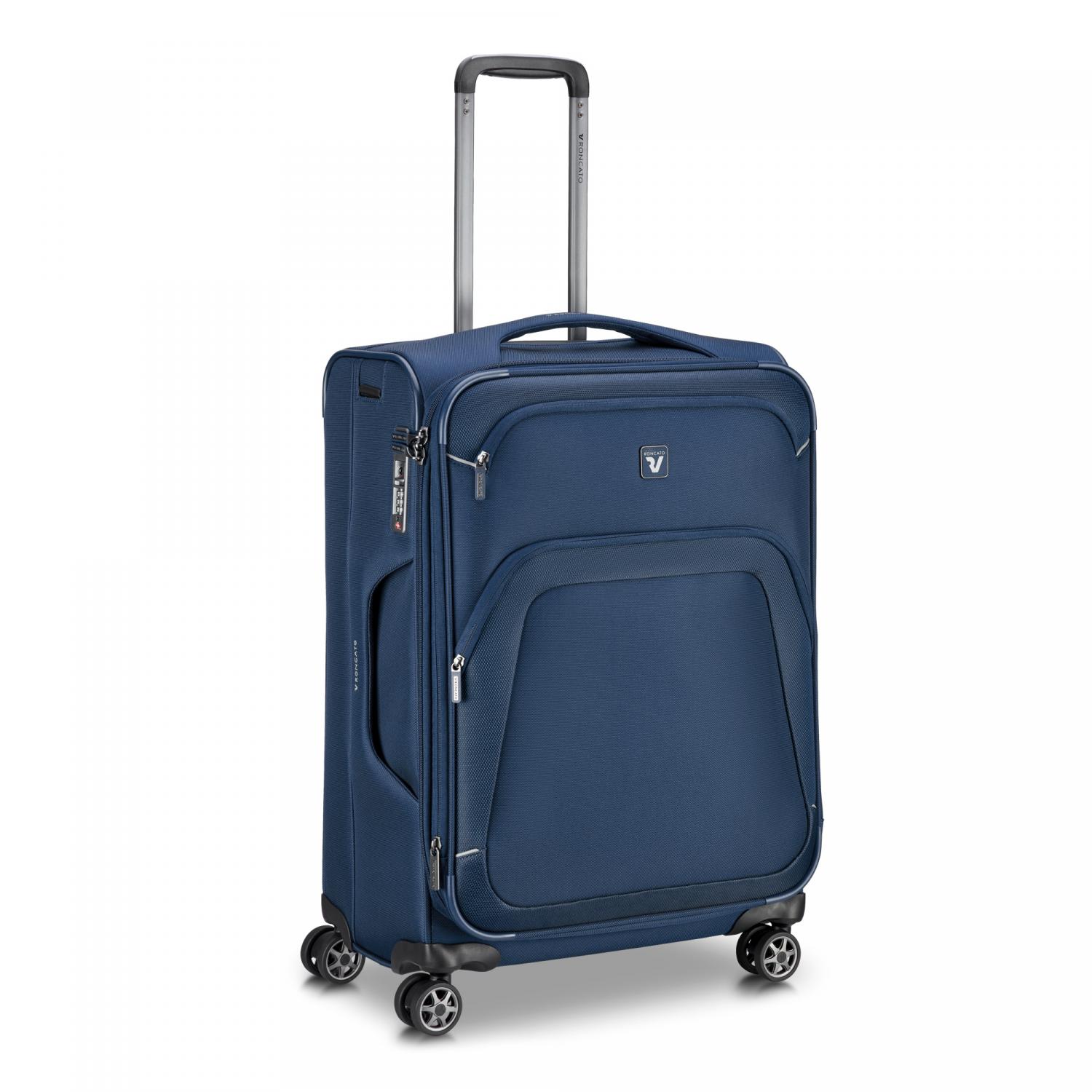 Roncato Gateway Trolley Medio 66 Cm Espandibile - Blu