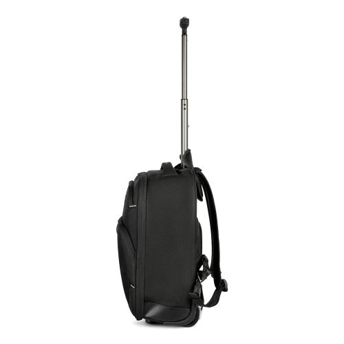 Tandem Zaino Trolley Fisso Compact Con Ruote Grandi E Silenziose - Rimovibile 35L Valencia C.F 2025, Nero - 2