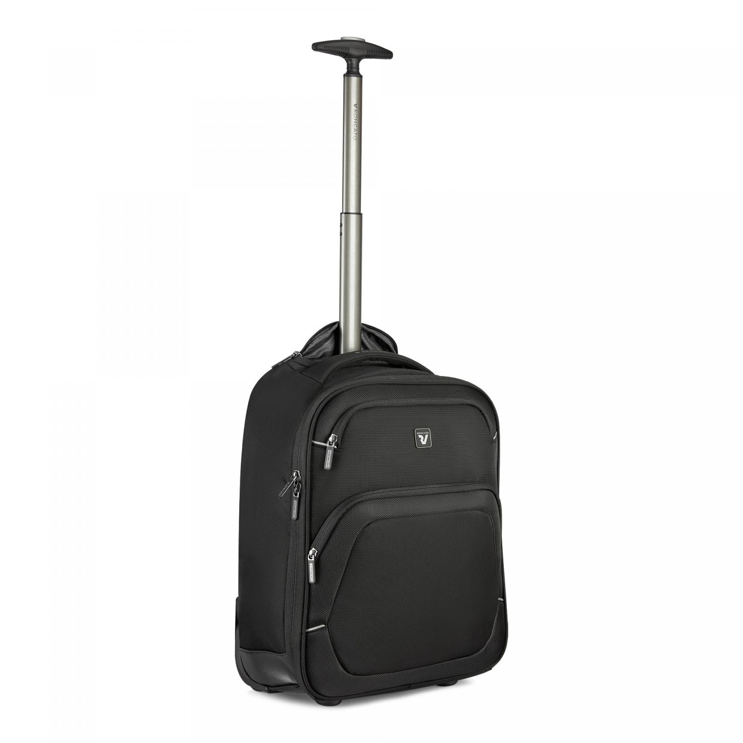 Roncato Gateway Zaino Trolley Porta Pc 17 - 45x36x20 Cm - Nero