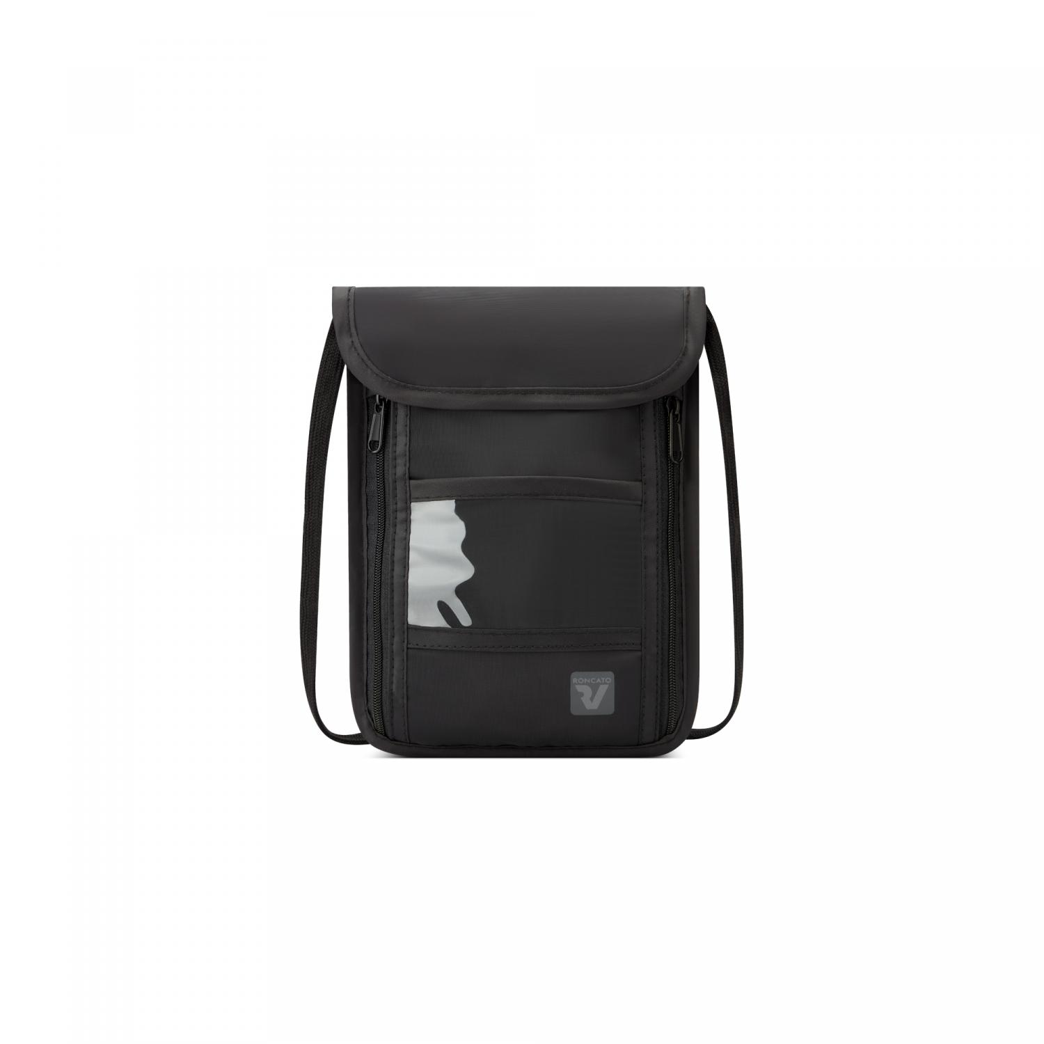 Modo By Roncato Nero Smart Travel Tracolla Slim Rfid Security - Immagine 3