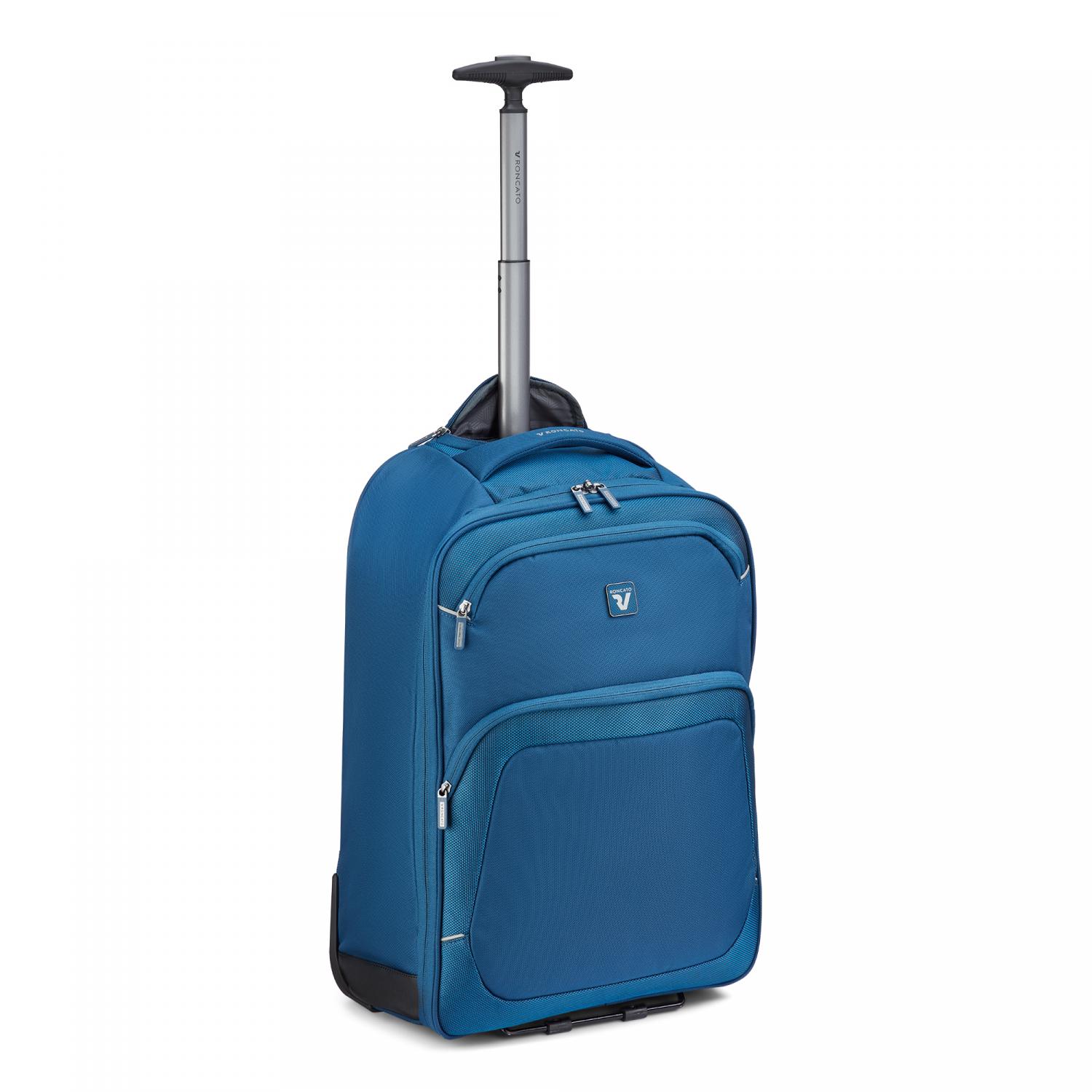 Roncato Gateway Zaino Trolley Porta Pc 17 - 55x40x20 Cm - Blu