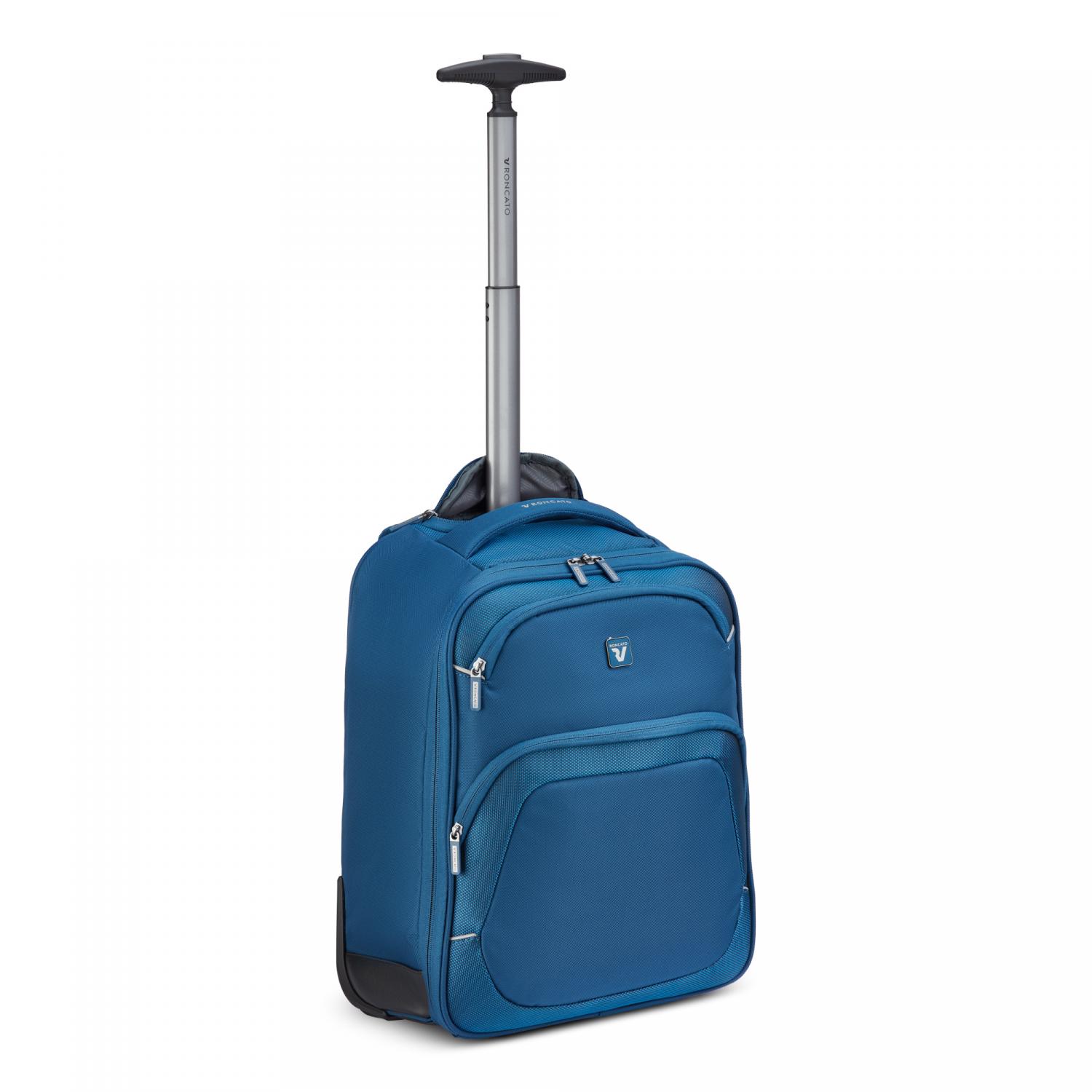 Roncato Gateway Zaino Trolley Porta Pc 17 - 45x36x20 Cm - Blu