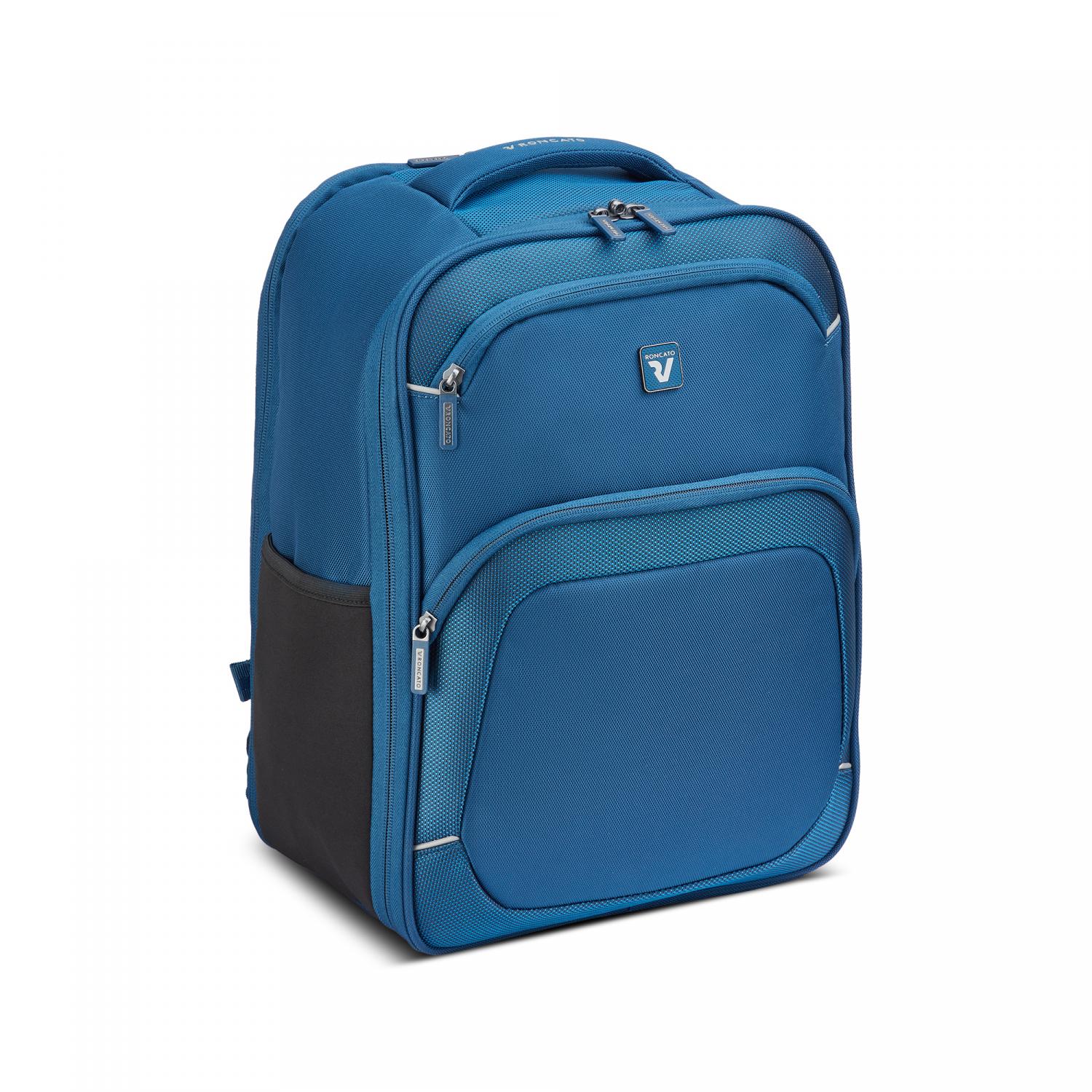 Roncato Gateway Vueling Zaino Da Viaggio Porta Pc 15.6 - 40x30x20 Cm - Blu