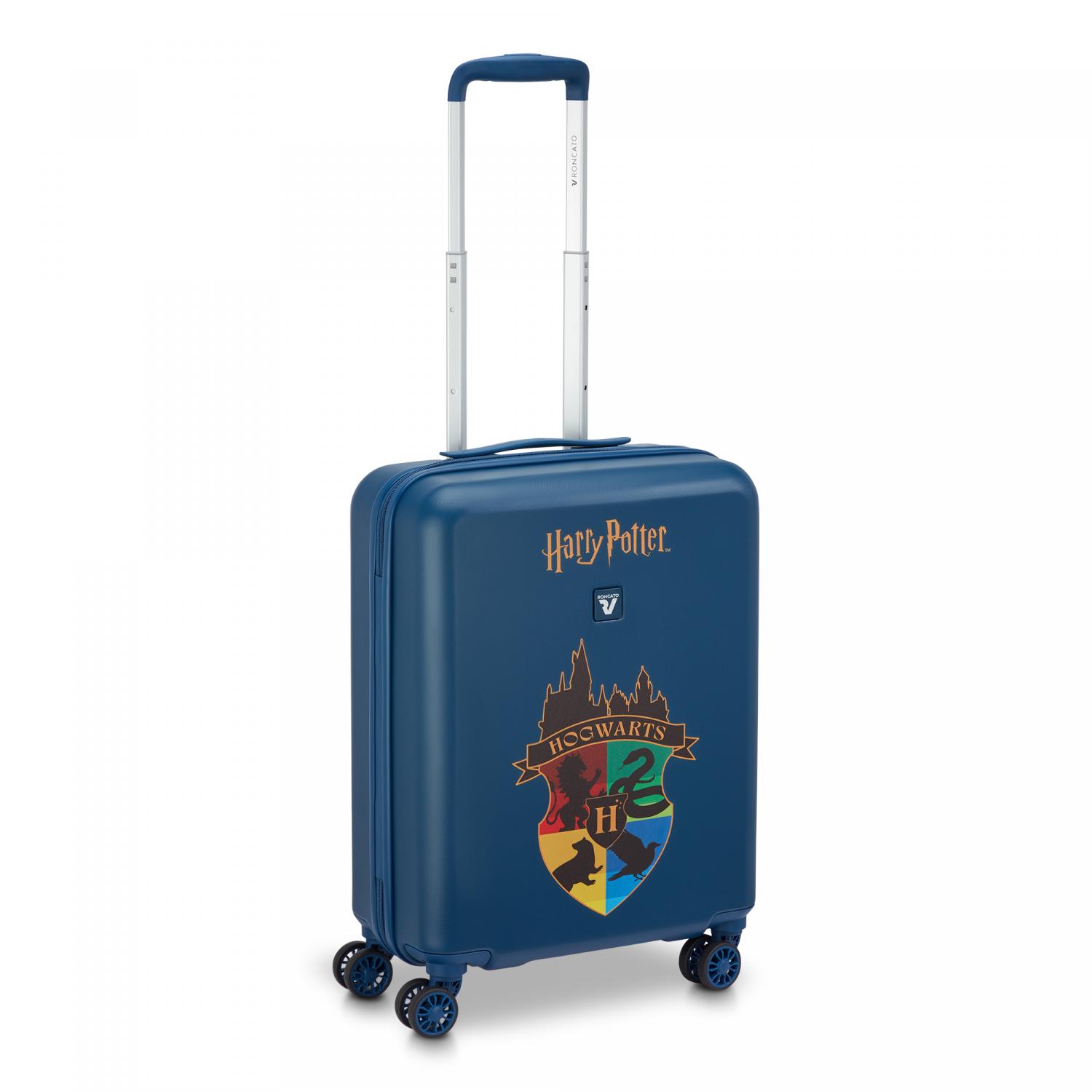 Roncato Harry Potter Trolley Bagaglio A Mano 55x40x20 Cm - Blu Notte