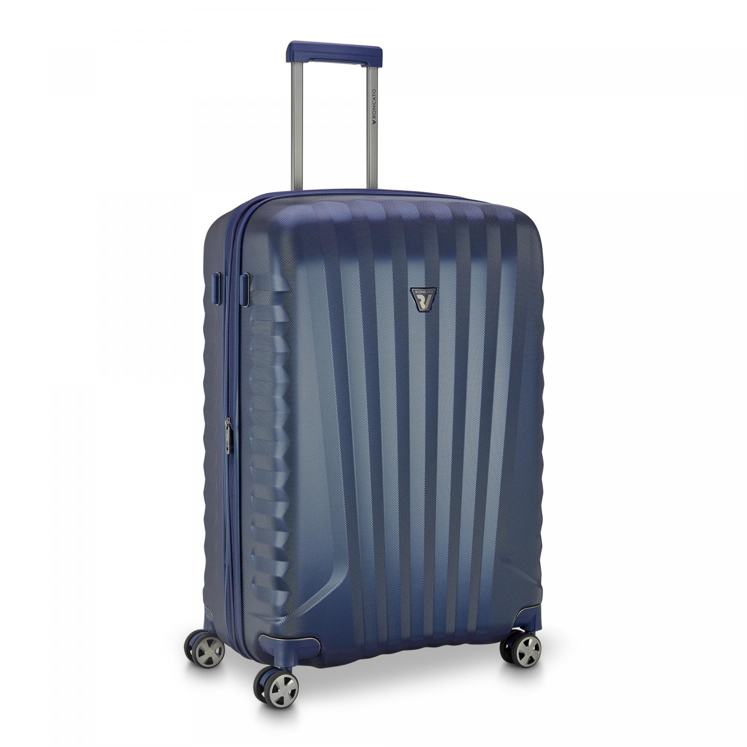 Roncato Uno Premium 3.0 Trolley Medio 75 Cm Espandibile - Blu/blu
