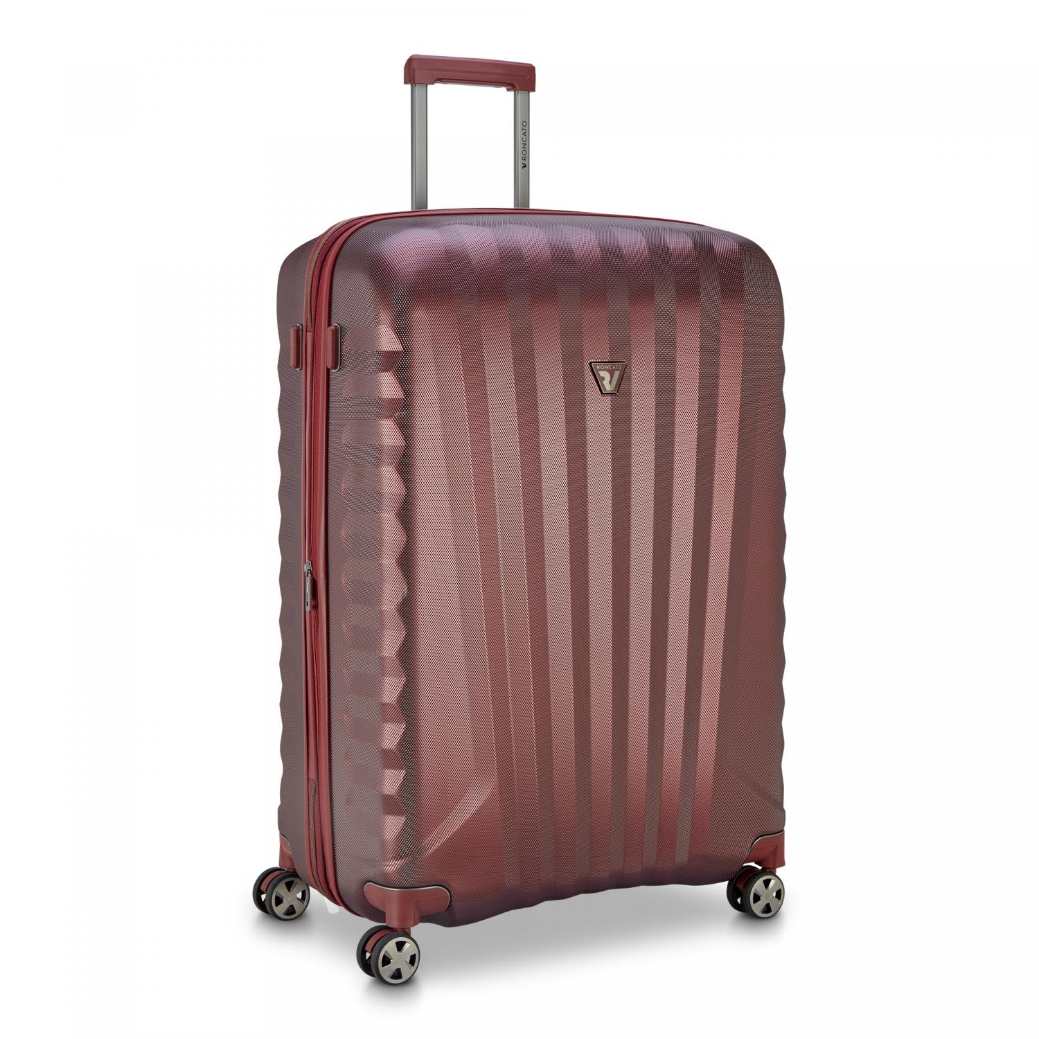 Roncato Uno Premium 3.0 Trolley Grande 80 Cm Espandibile - Burgundy