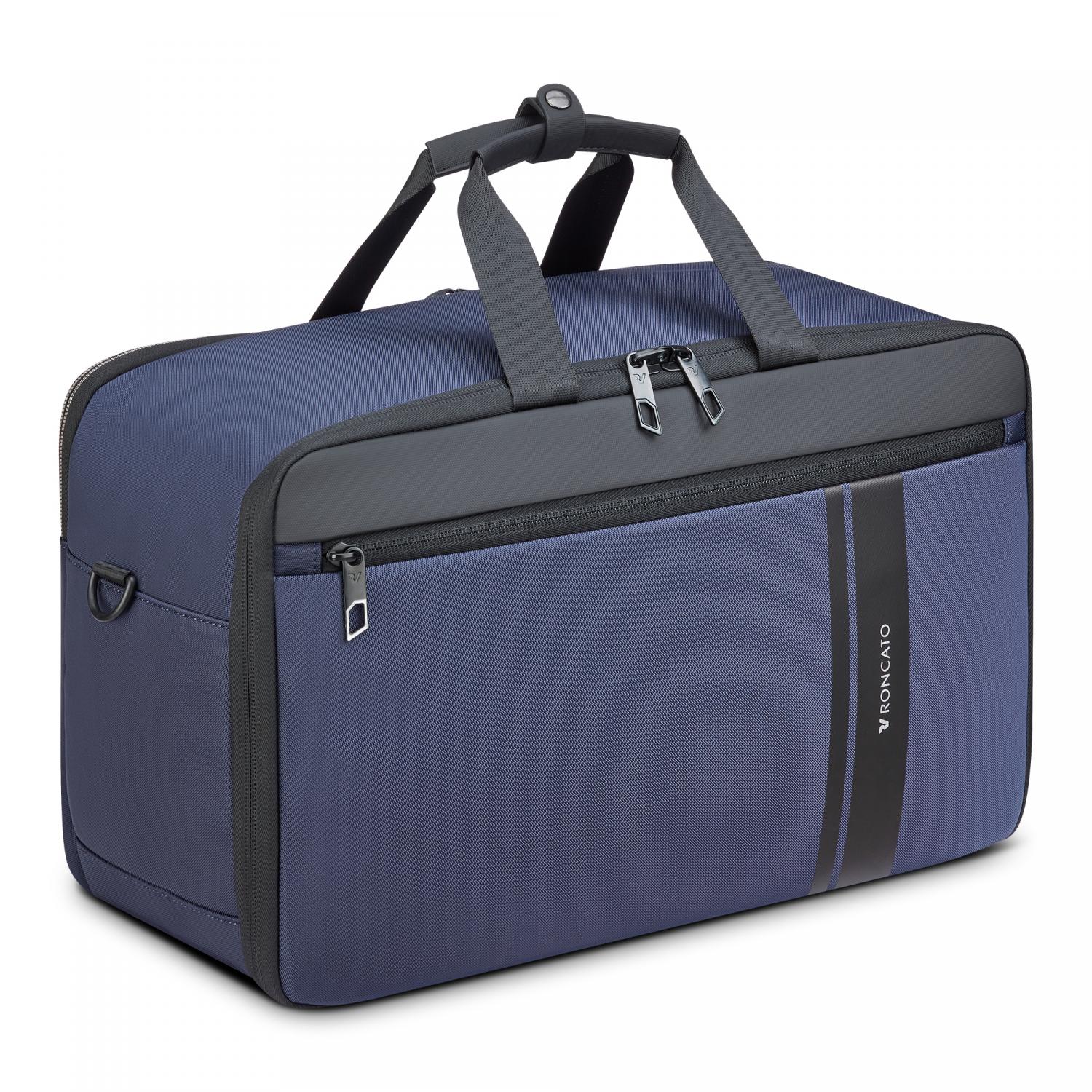 Roncato Metropolitan Travel Borsa Cabina Porta Pc 14 - 40x25x20 Cm - Blu Notte