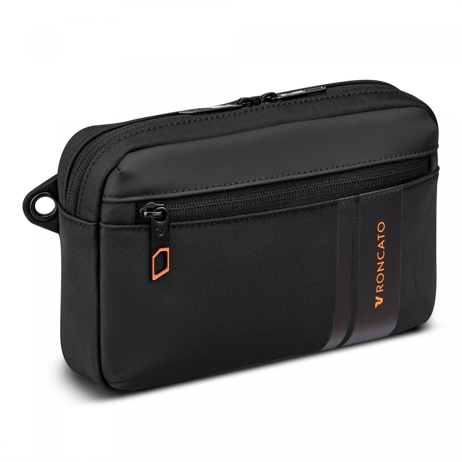 Roncato Metropolitan Travel Borsello Uomo 14x22x4 Cm - Nero
