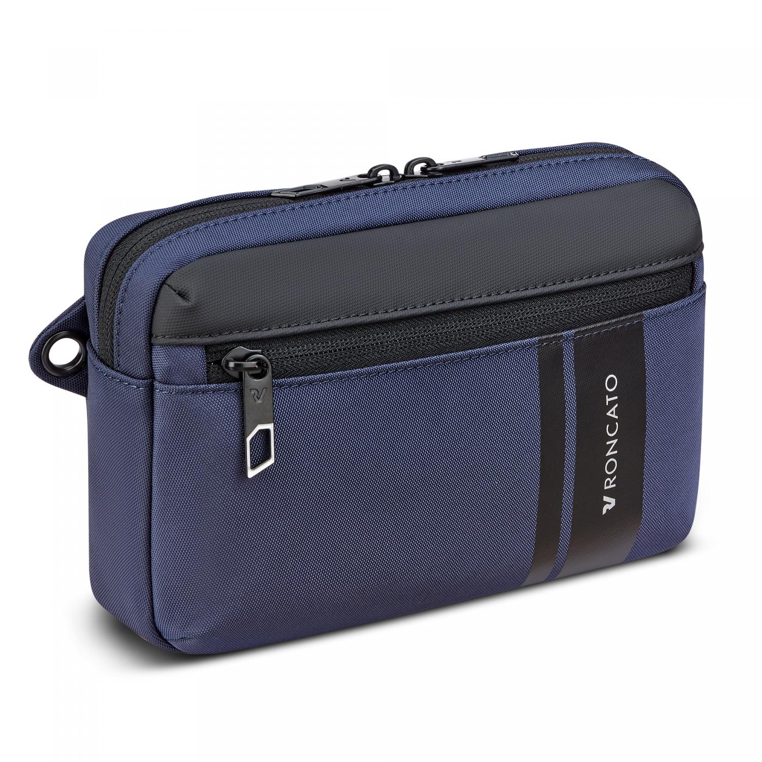 Roncato Metropolitan Travel Borsello Uomo 14x22x4 Cm - Blu Notte