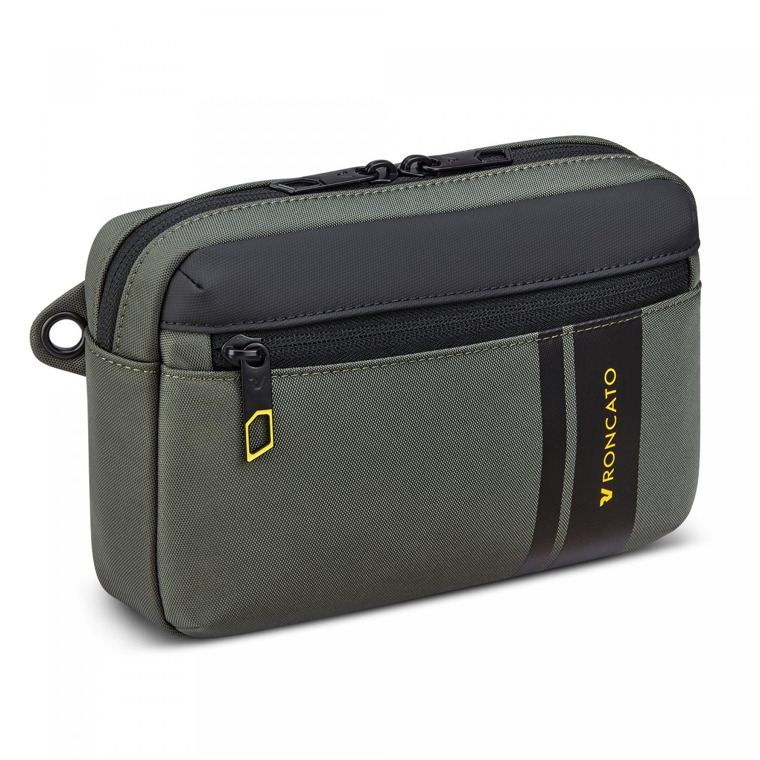 Roncato Metropolitan Travel Borsello Uomo 14x22x4 Cm - Verde Militare