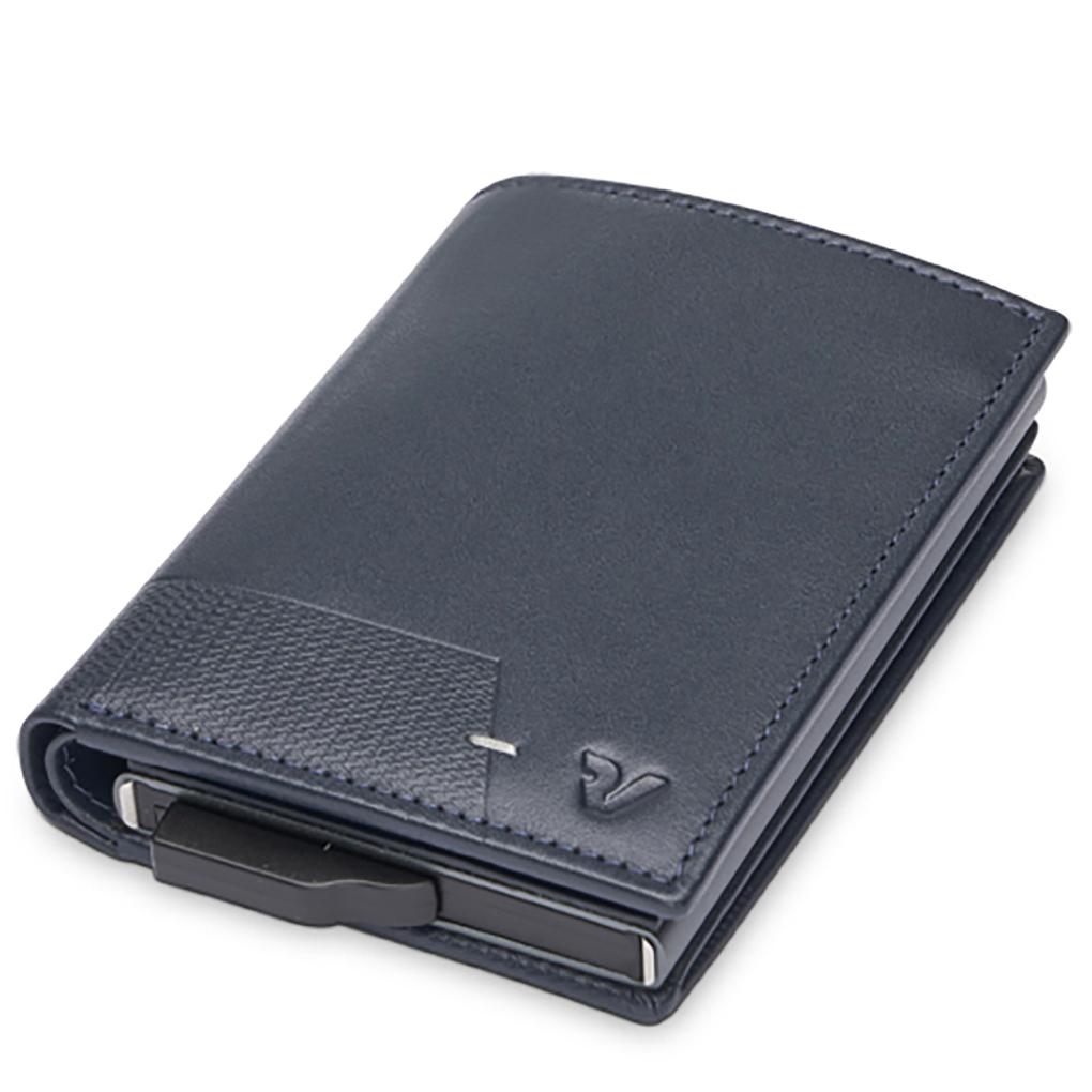 Roncato Mag-wal Porta Carte Di Credito 10.7x7.5x2 Cm - Blu Notte