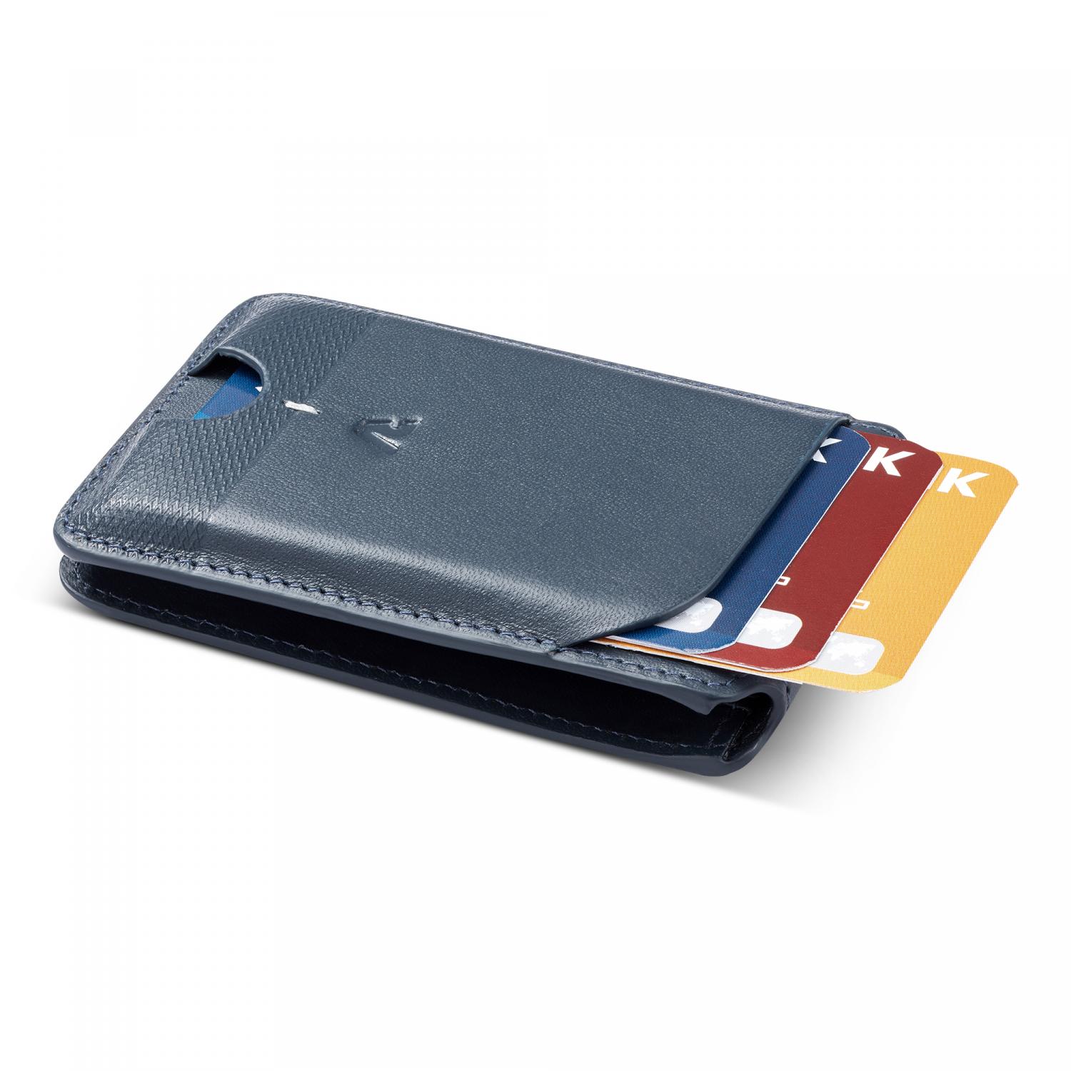 Roncato Mag-wal Porta Carte Di Credito 10x6.5x1.8 Cm - Blu Notte