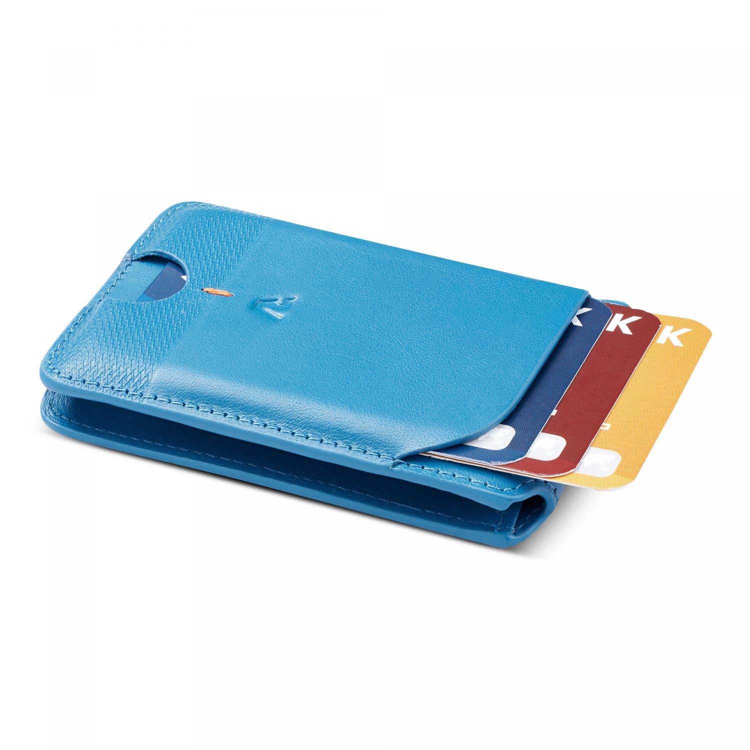 Roncato Mag-wal Porta Carte Di Credito 10x6.5x1.8 Cm - Azzurro