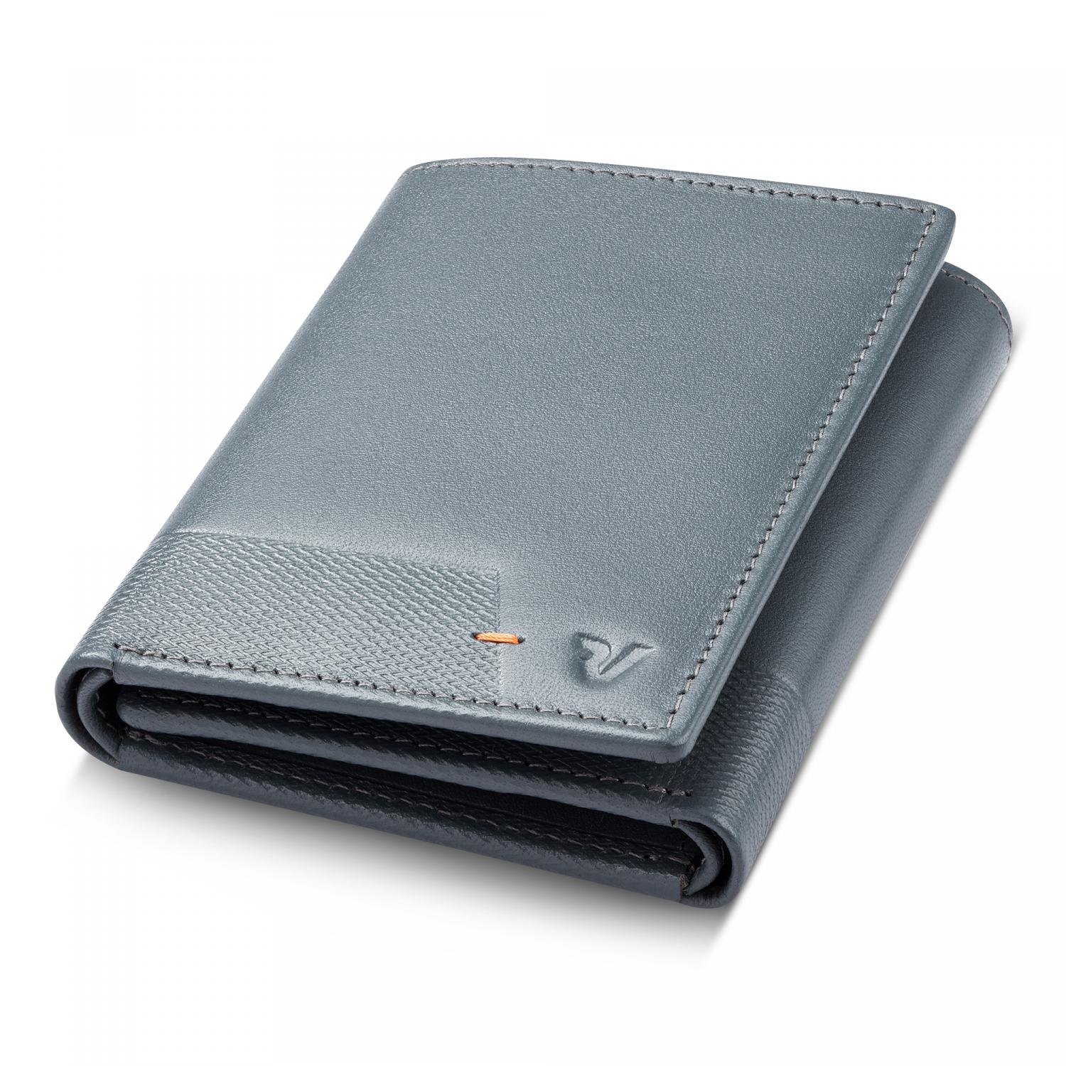 Roncato Mag-wal Portafoglio Uomo 10x8.5x2 Cm - Antracite