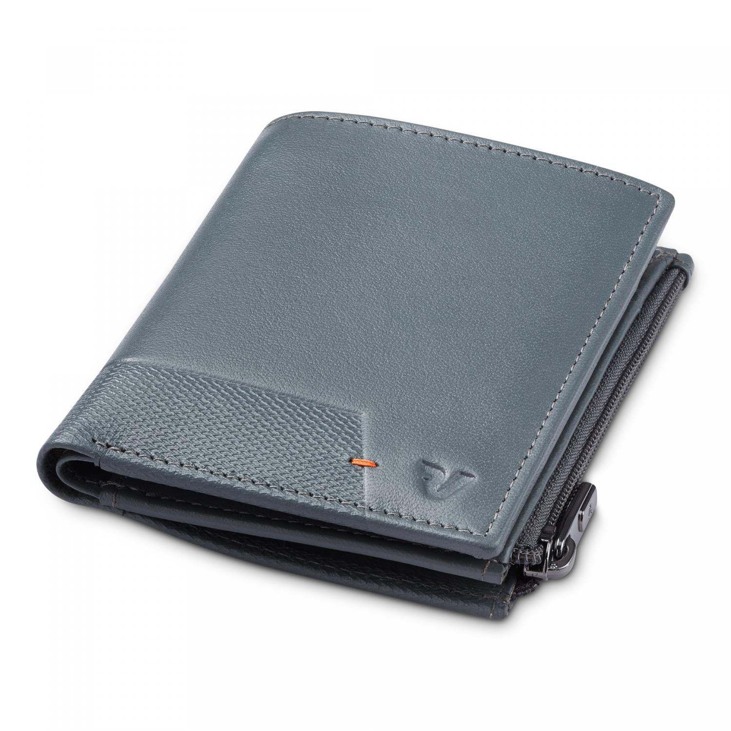 Roncato Mag-wal Portafoglio Uomo 10x8.5x1.8 Cm - Antracite