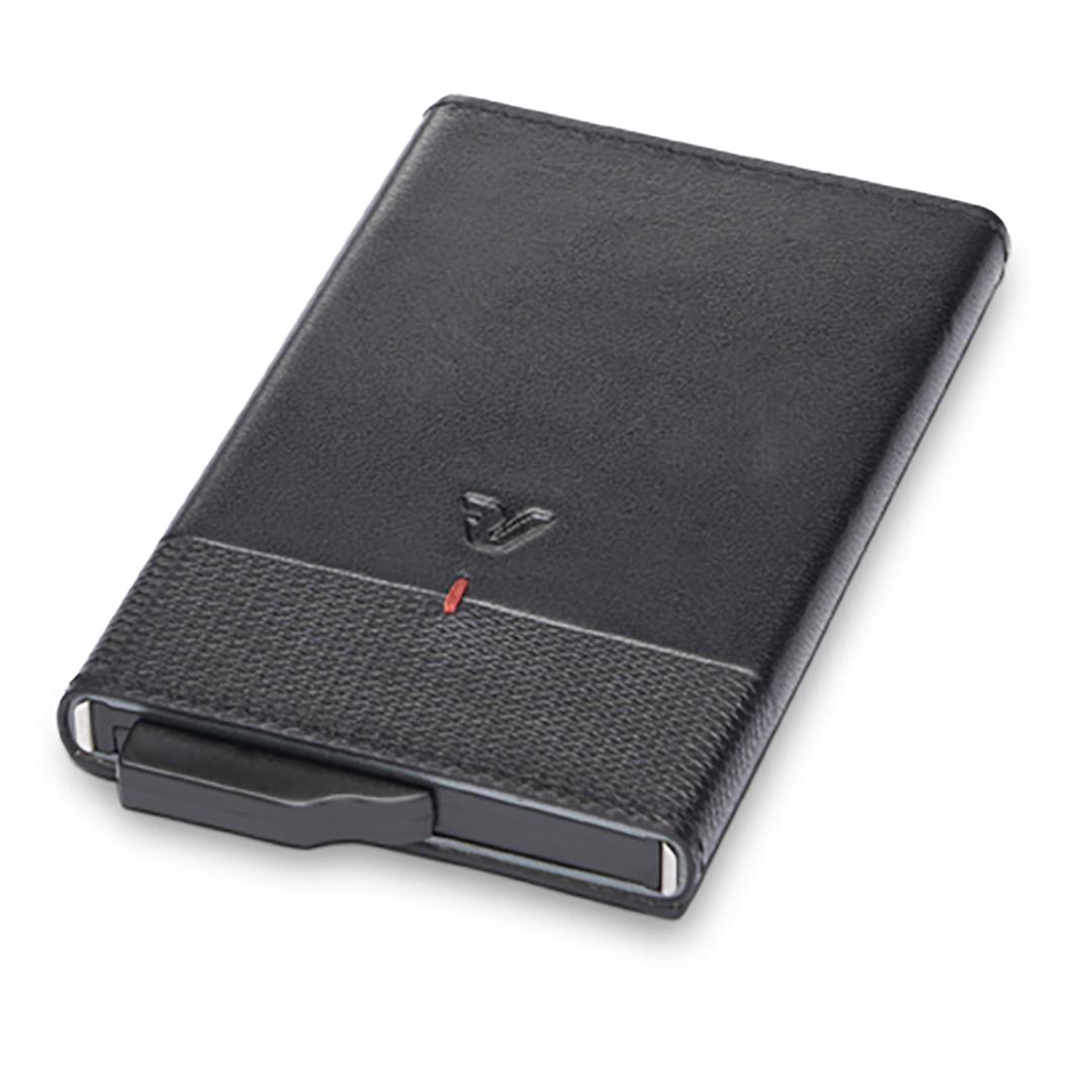 Roncato Mag-wal Porta Carte Di Credito 10.7x6.5x1 Cm - Nero