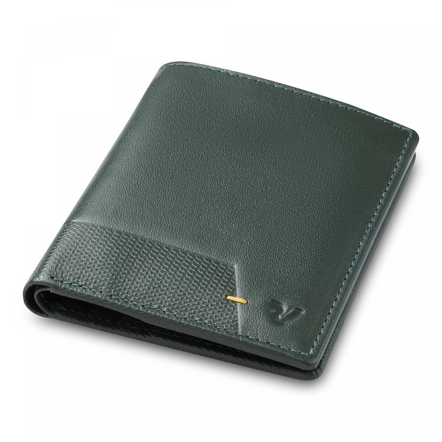 Roncato Mag-wal Porta Carte Di Credito 10x8x1.5 Cm - Verde Militare