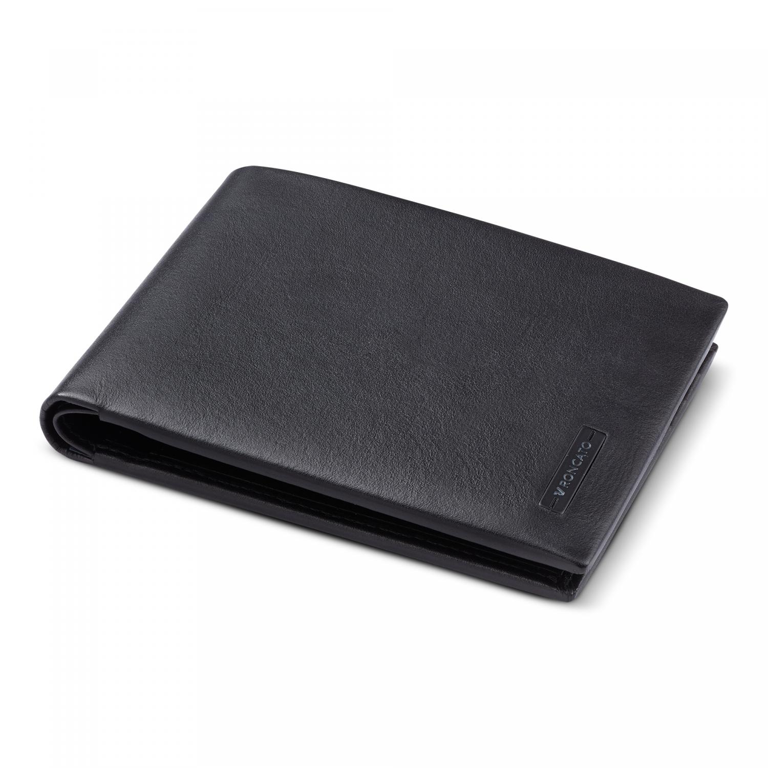 Roncato Detroit Portafoglio Uomo 9.5x12.5x1.5 Cm - Nero
