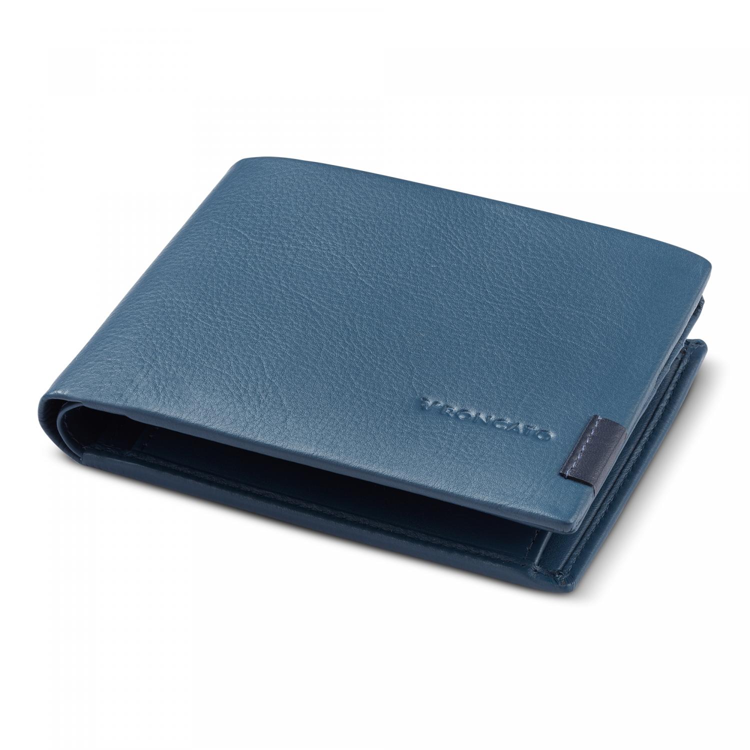 Roncato Monaco Portafoglio Uomo 9.5x12.5x2.5 Cm - Blu Denim