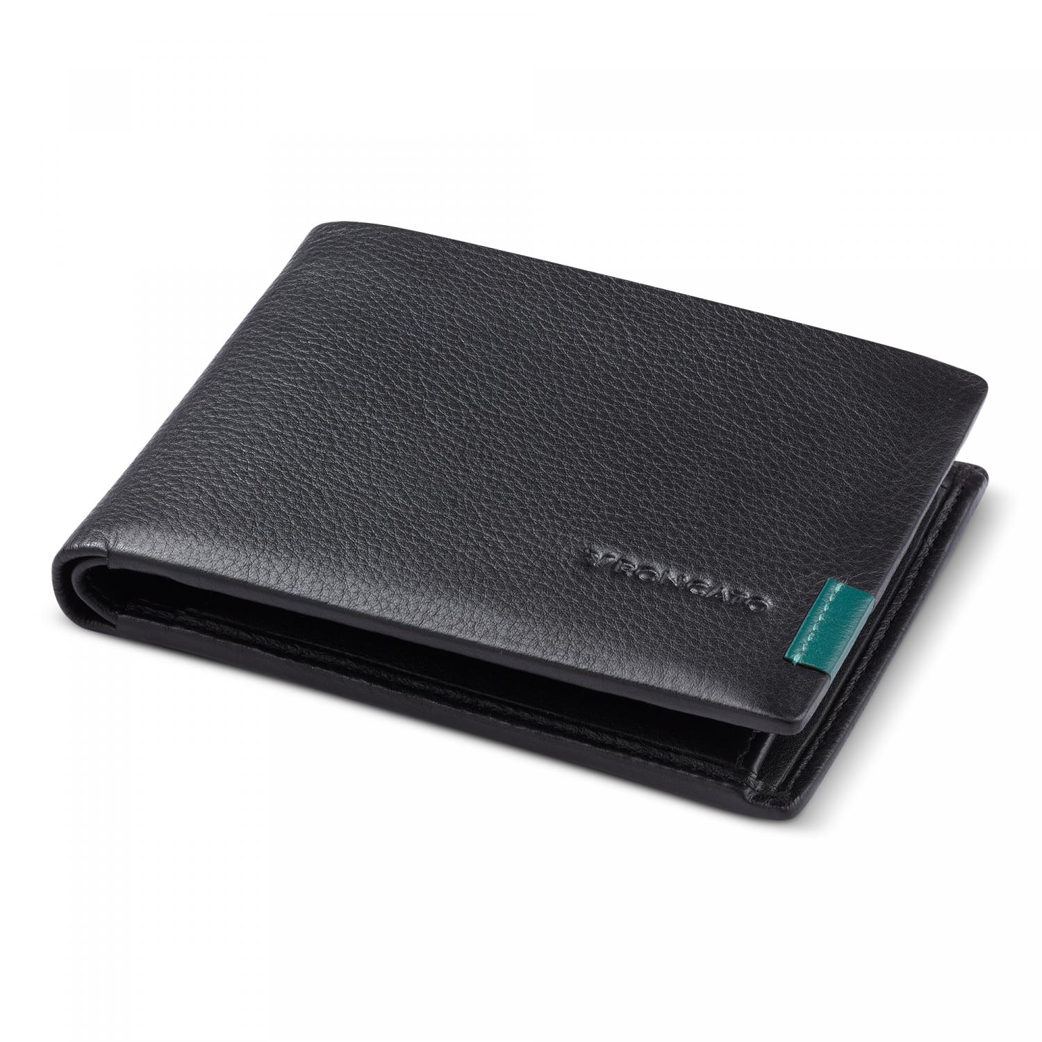 Roncato Monaco Portafoglio Uomo 9.5x12.5x2 Cm - Nero