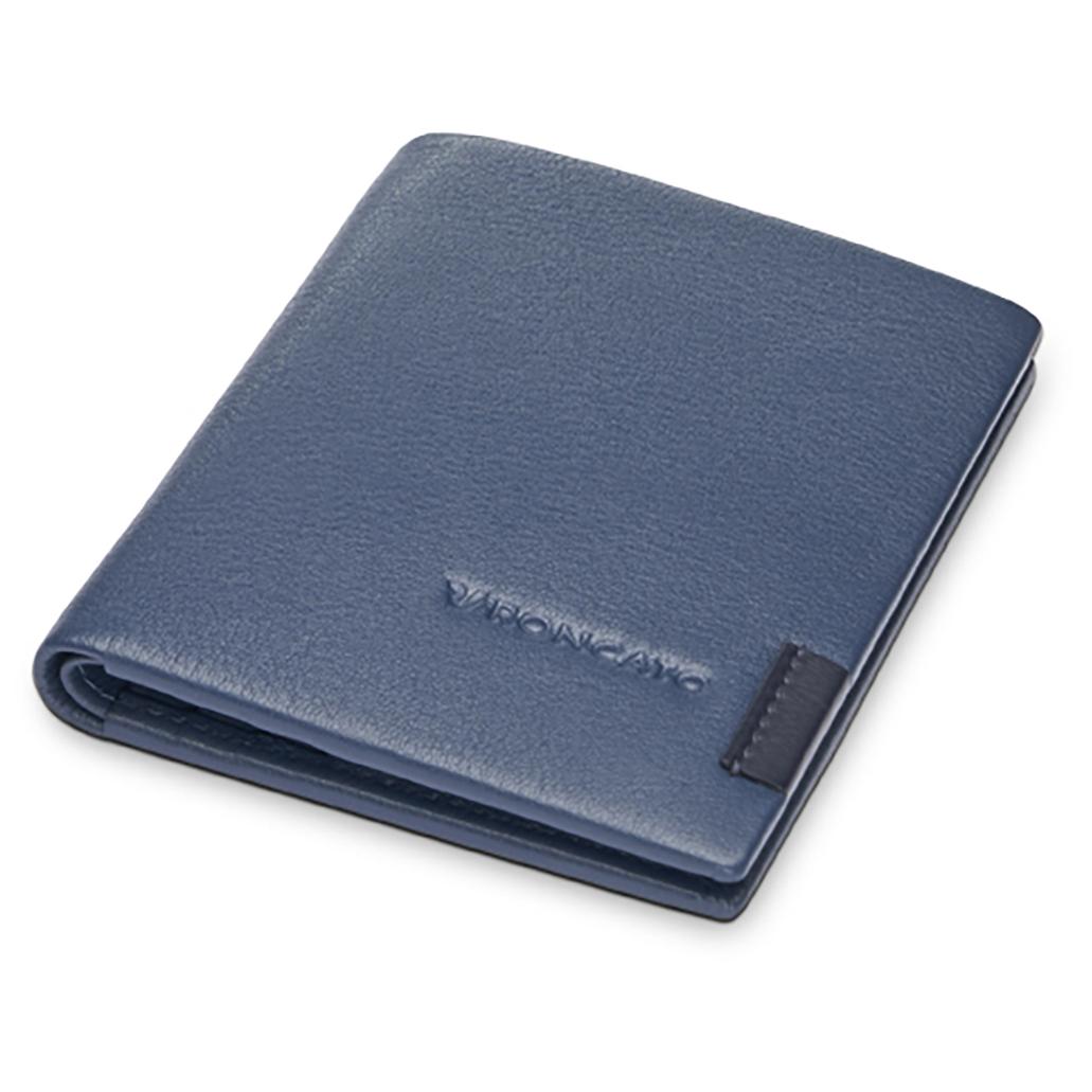 Roncato Monaco Porta Carte Di Credito 10x8x1.5 Cm - Blu Denim