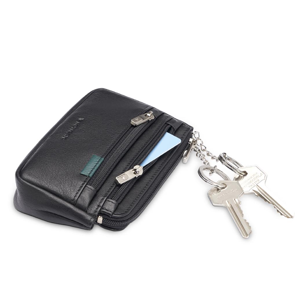 Roncato Monaco Portachiavi 8.5x13.5x3 Cm - Nero