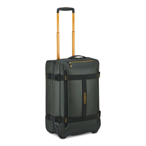 Set Valise Roncato Moovie Tissu Bleu Azur : Trolley + Sacs Légers, Made In Italy