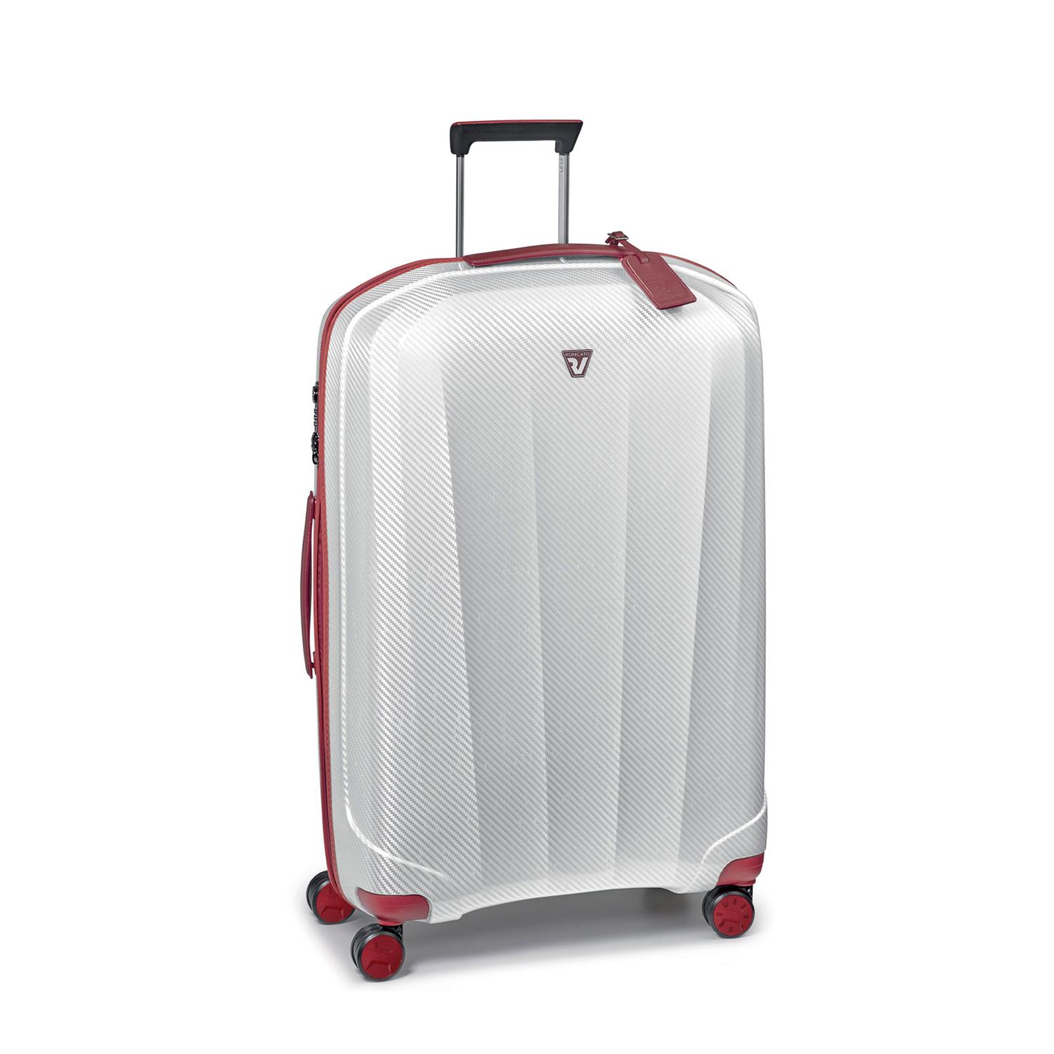 Roncato We Are Glam Trolley Grande 78 Cm - Rosso/bianco
