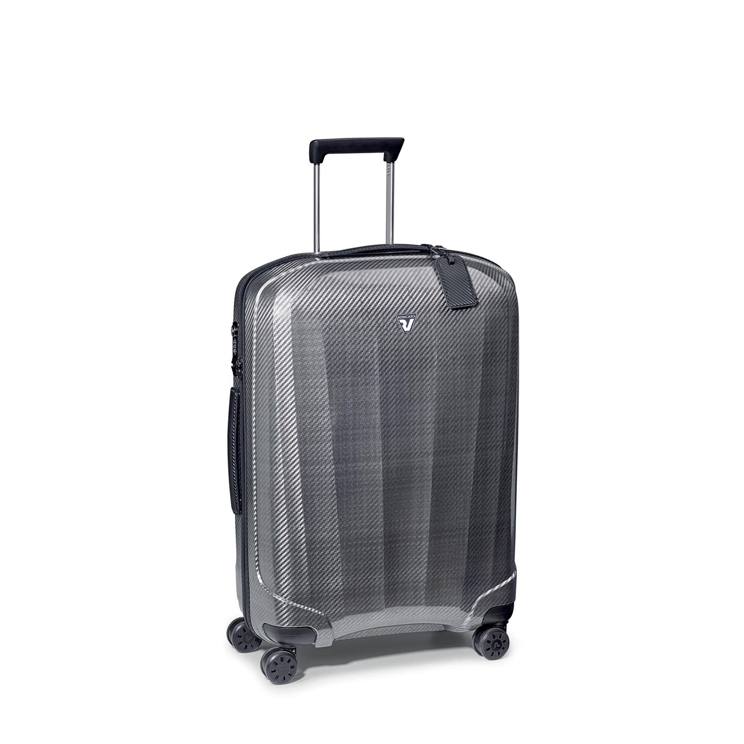 Roncato We Are Glam Trolley Medio 70 Cm - Nero/platino